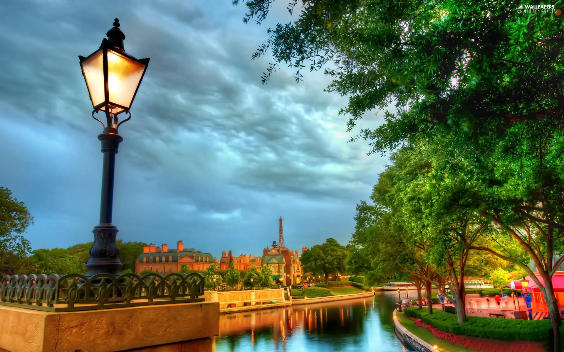 Castle, Disneyland, France, Lighthouse