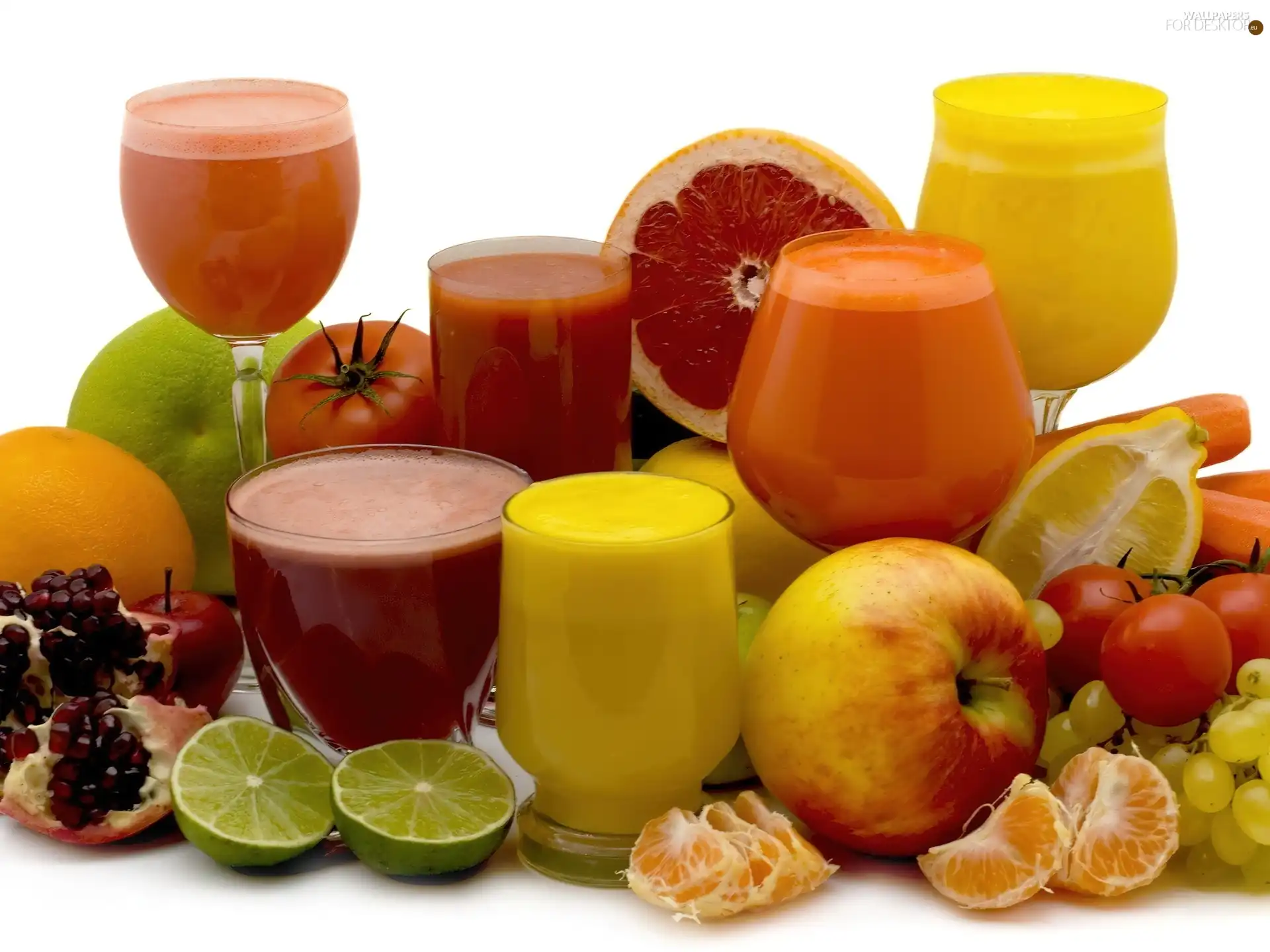 cocktails, fruit