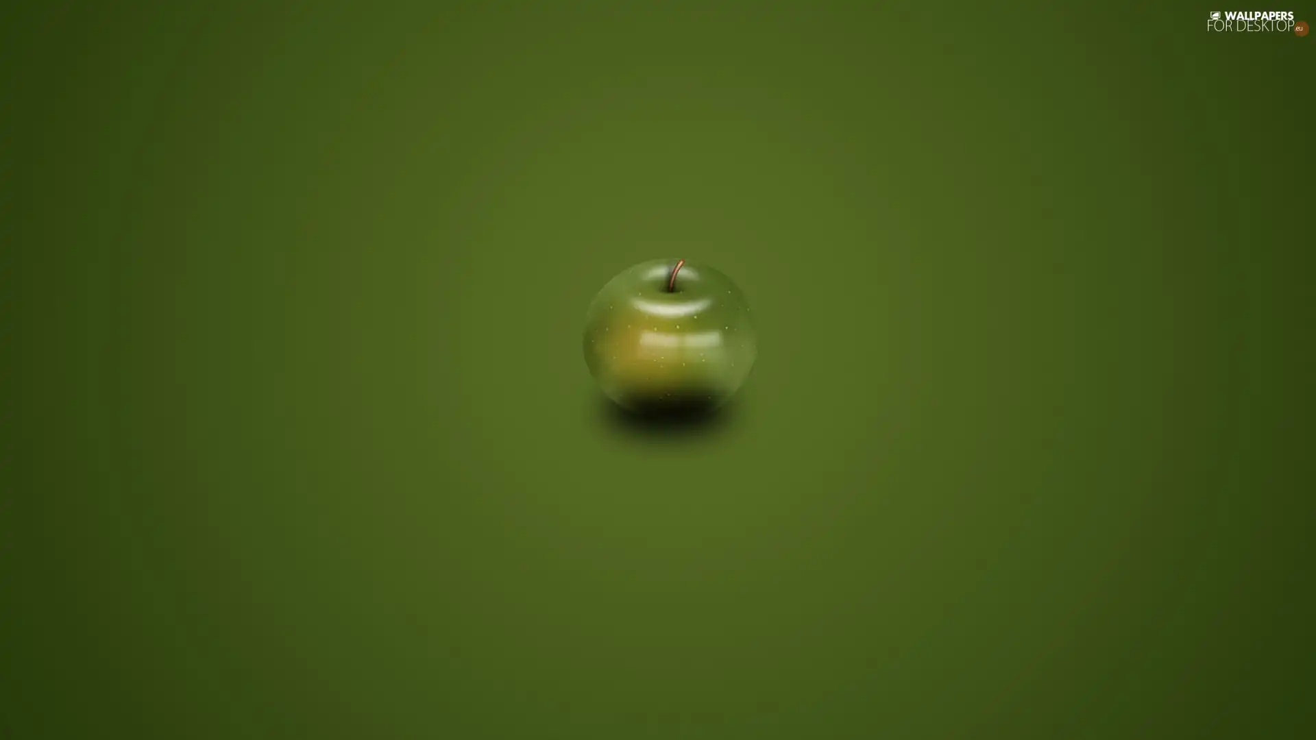 Apple, background, fruit, green ones