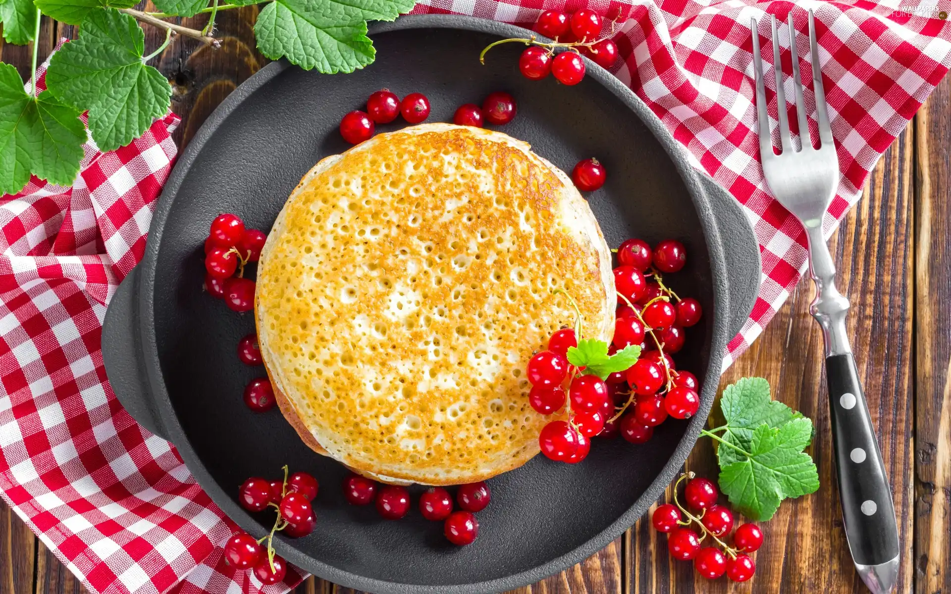 Fruits, Pancakes, pancakes