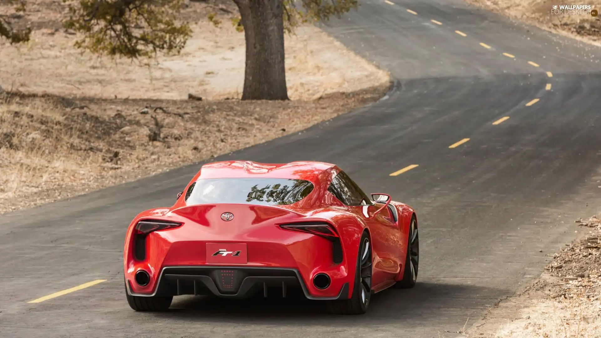 Concept, Way, Toyota, FT-1, red hot