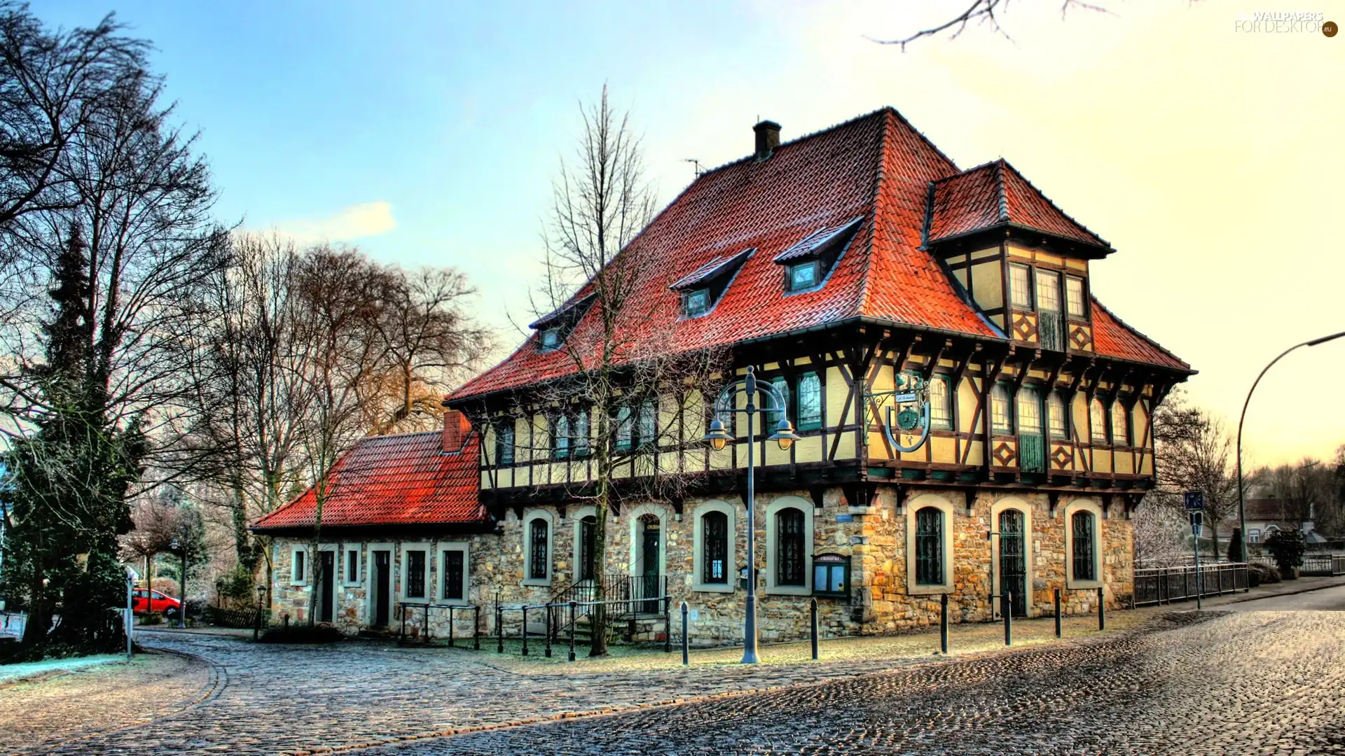 Germany, house, Street