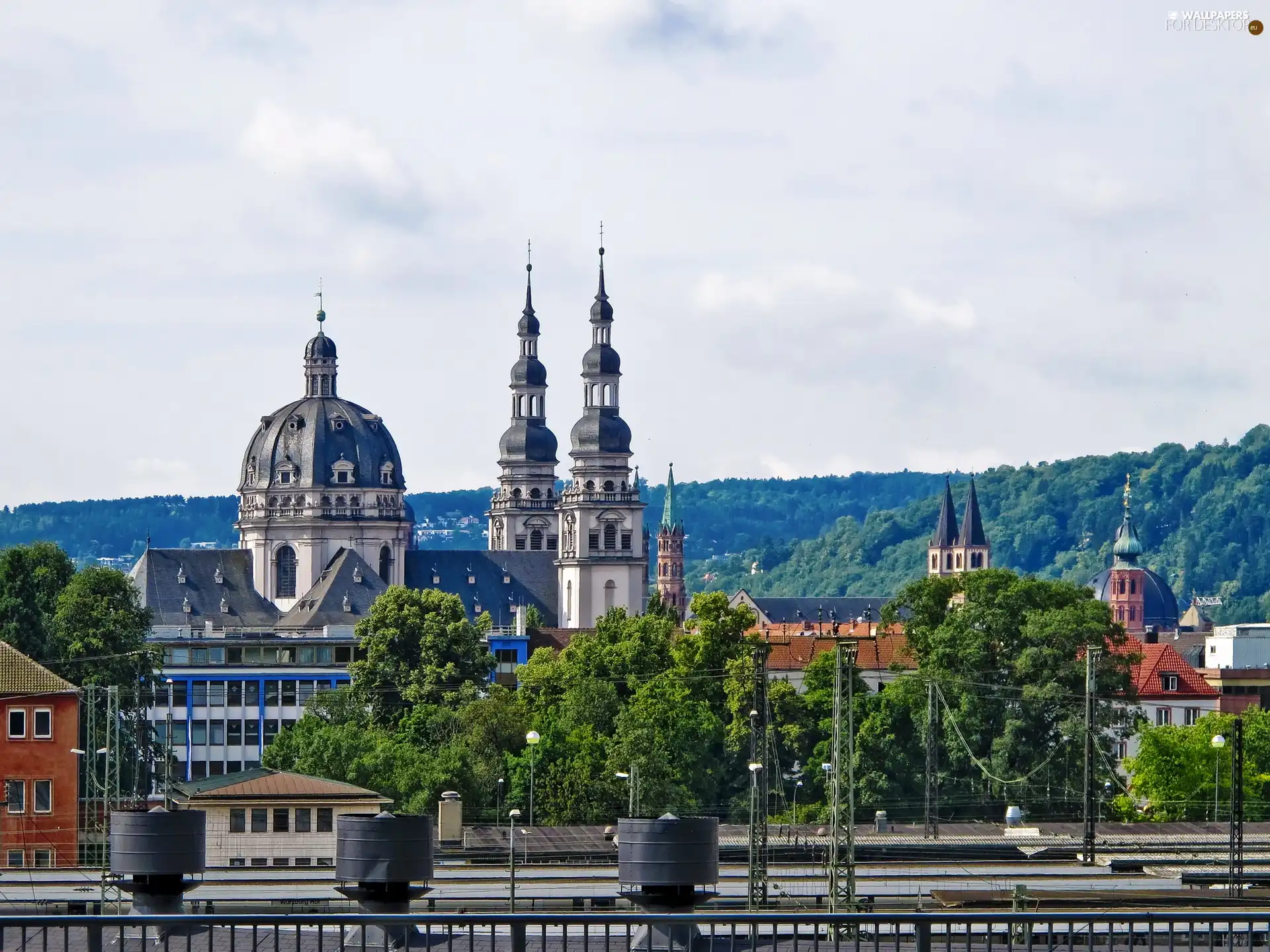 Germany, panorama, town