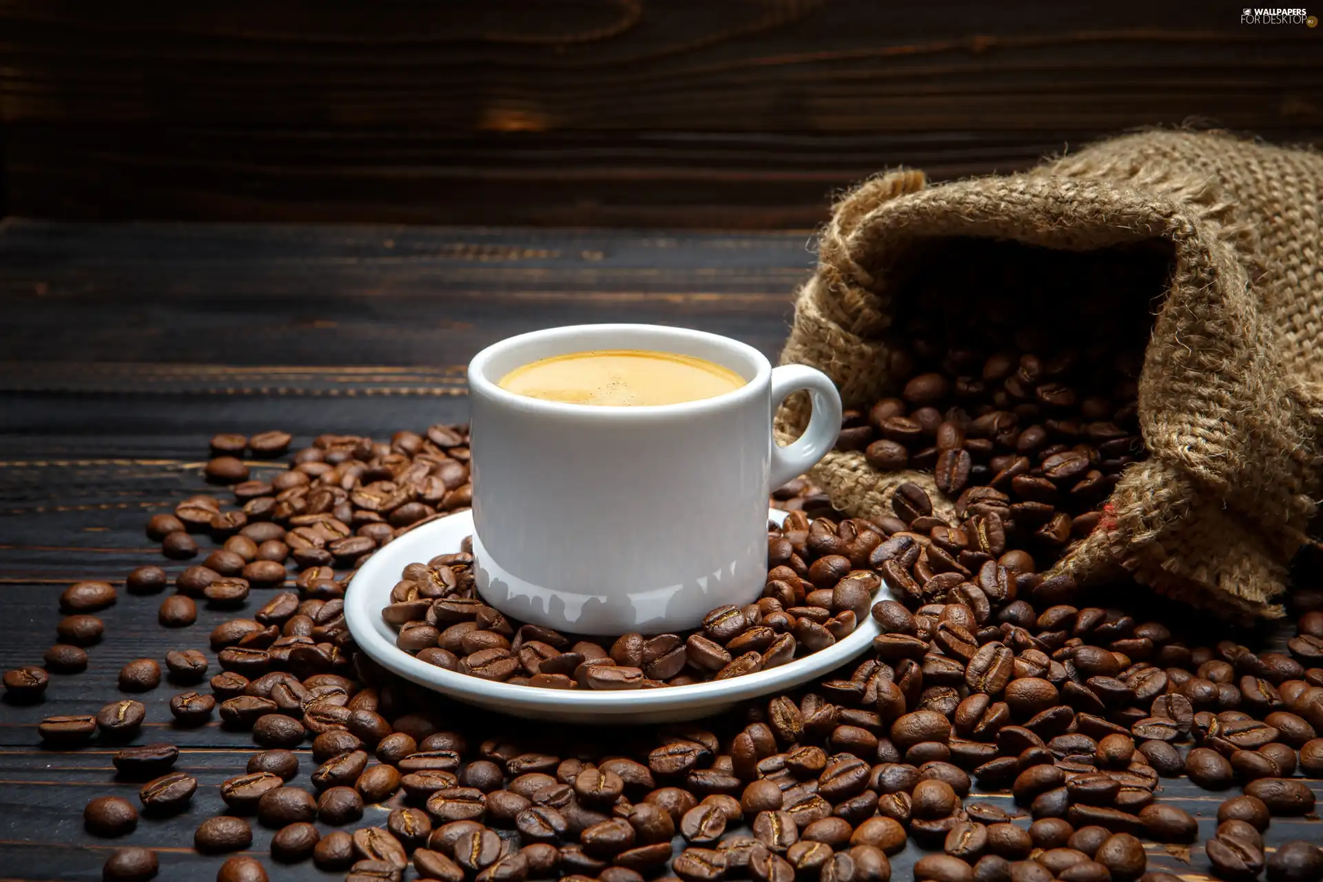 grains, coffee, cup