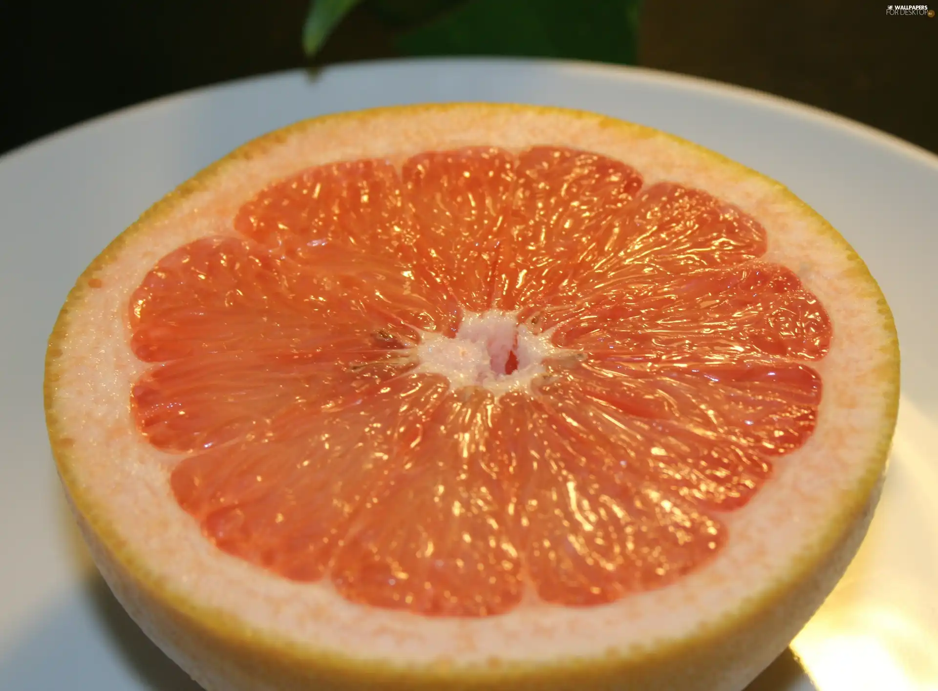 half, grapefruit