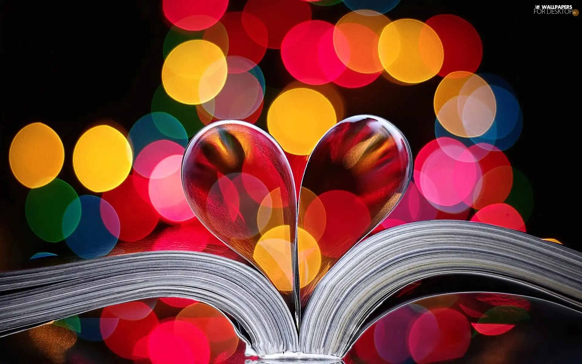 graphics, Heart, Book