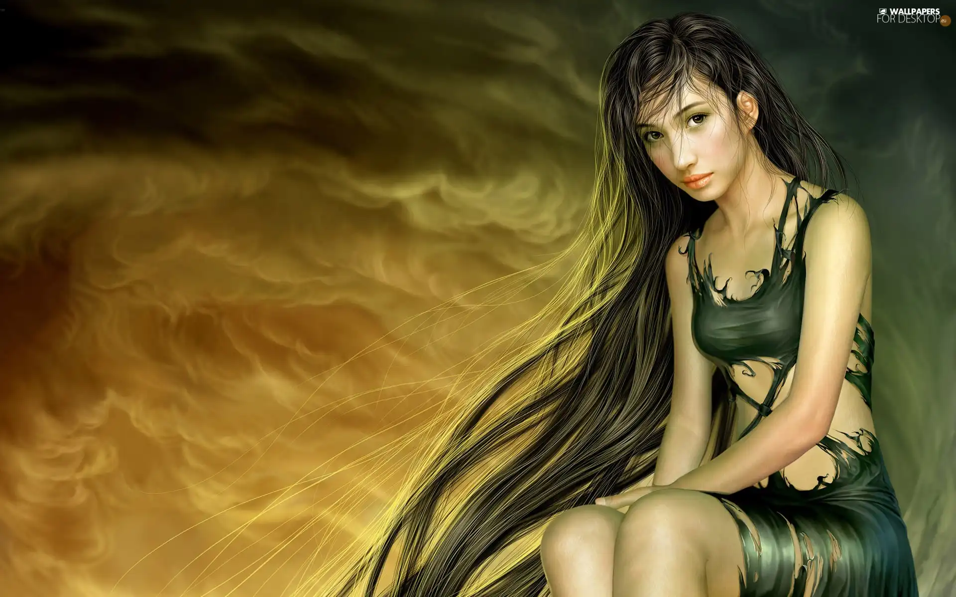 longhaired, graphics