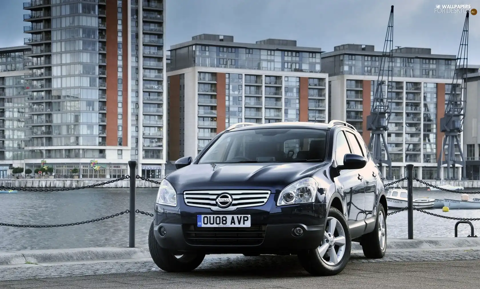 Front, Mask, Grill, Nissan Qashqai +2