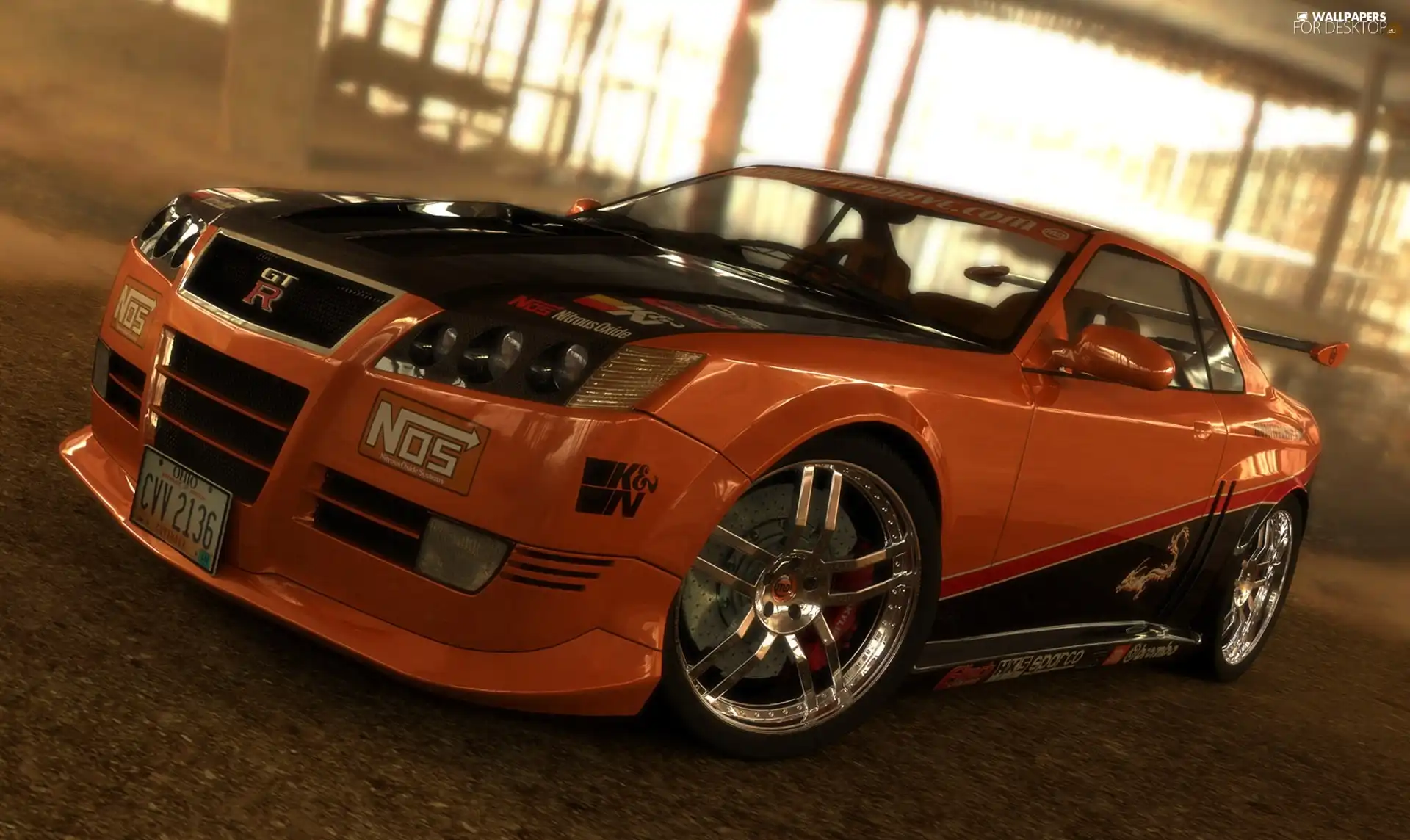 Brown, Nissan GTR