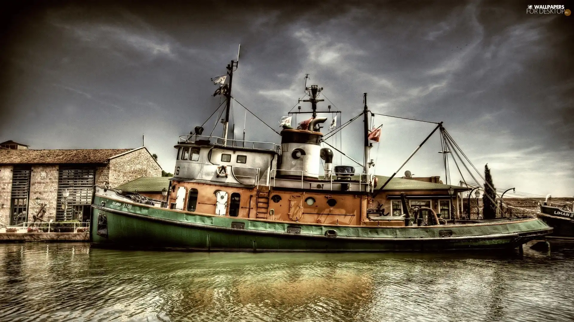 Harbour, Ship, wharf