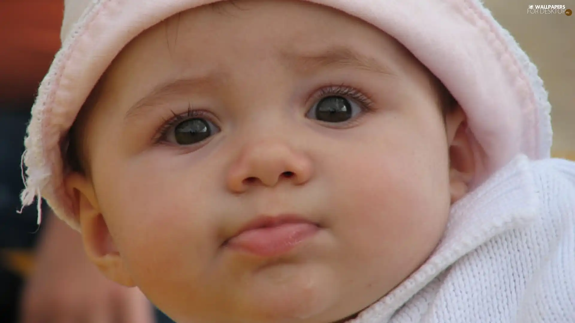 hat, small, girl