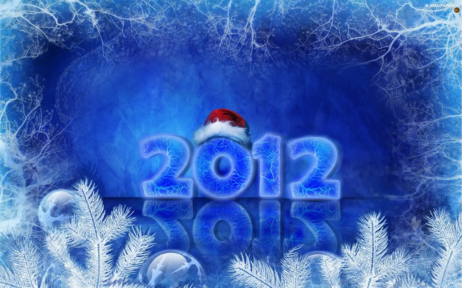 2012, New, Hat, Nicholas, Blue, year