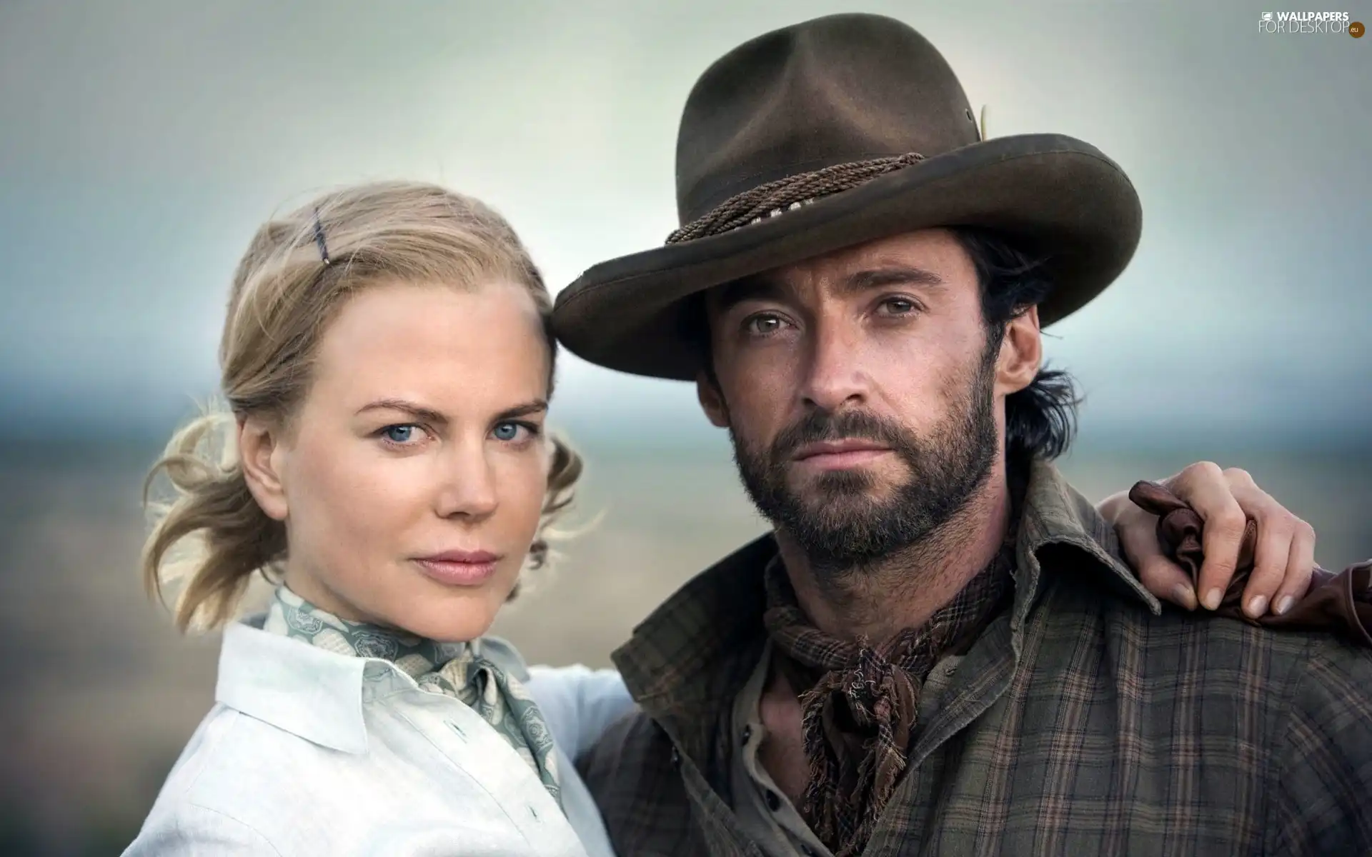 Hugh Jackman, hair, Hat, Nicole Kidman