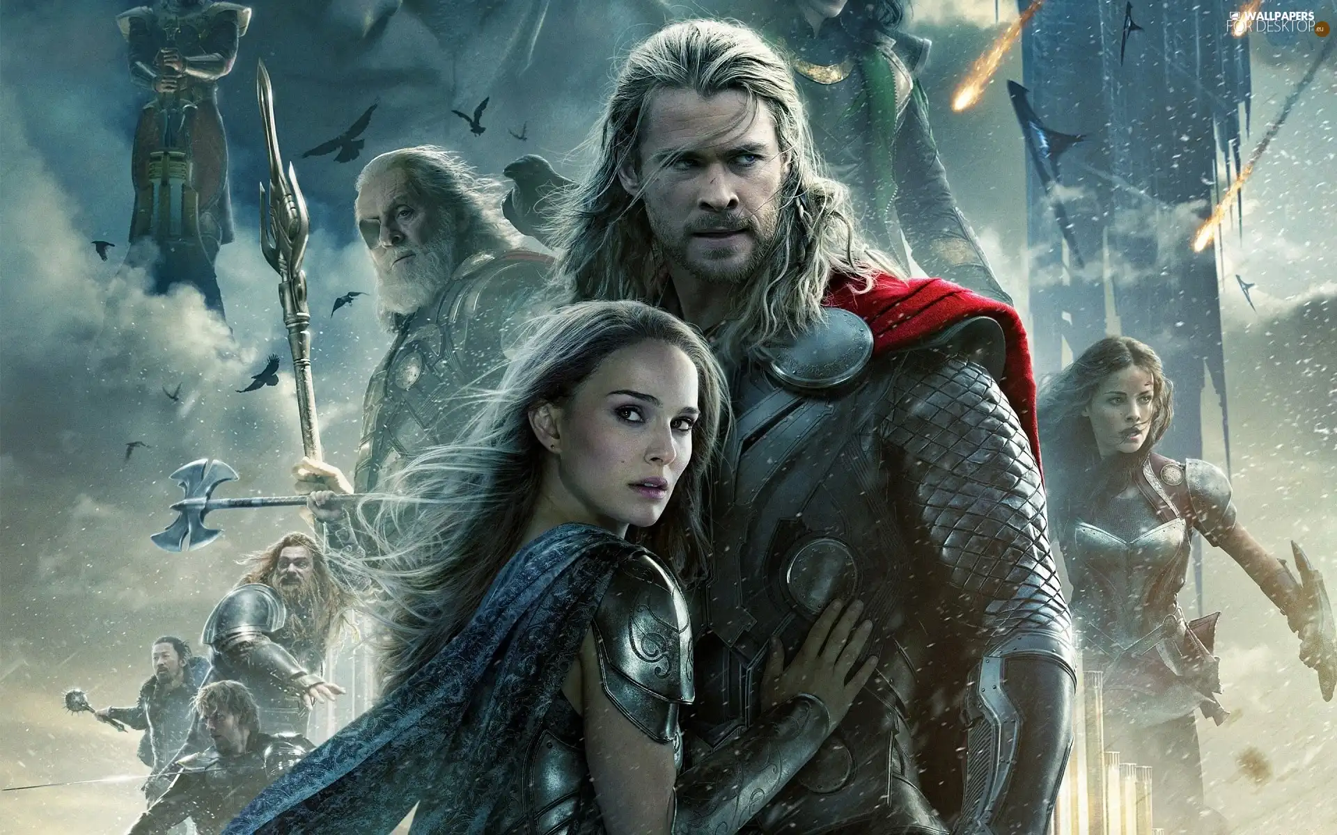 Thor, Natalie Portman, Chris Hemsworth, The Dark World