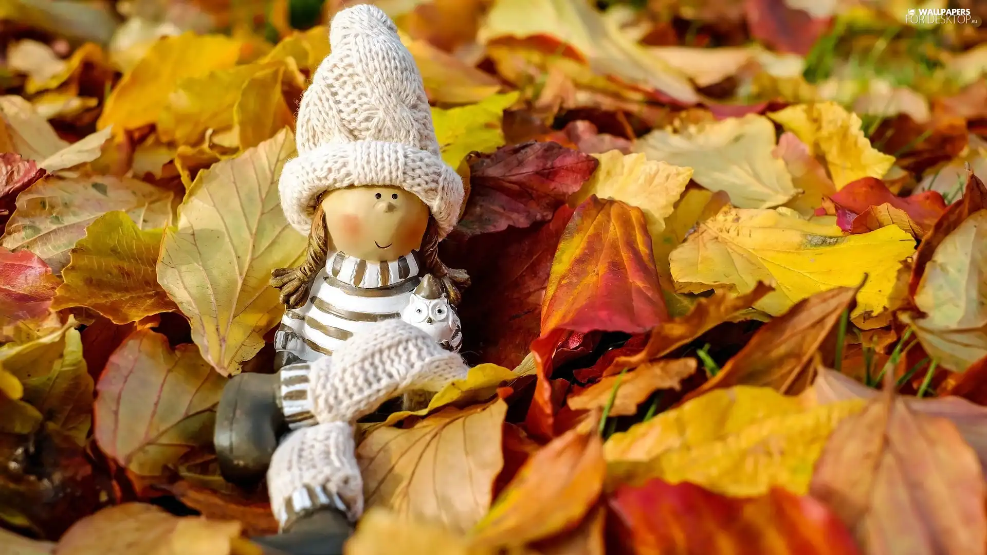 dolly, Bonnet, Leaf, hosiery