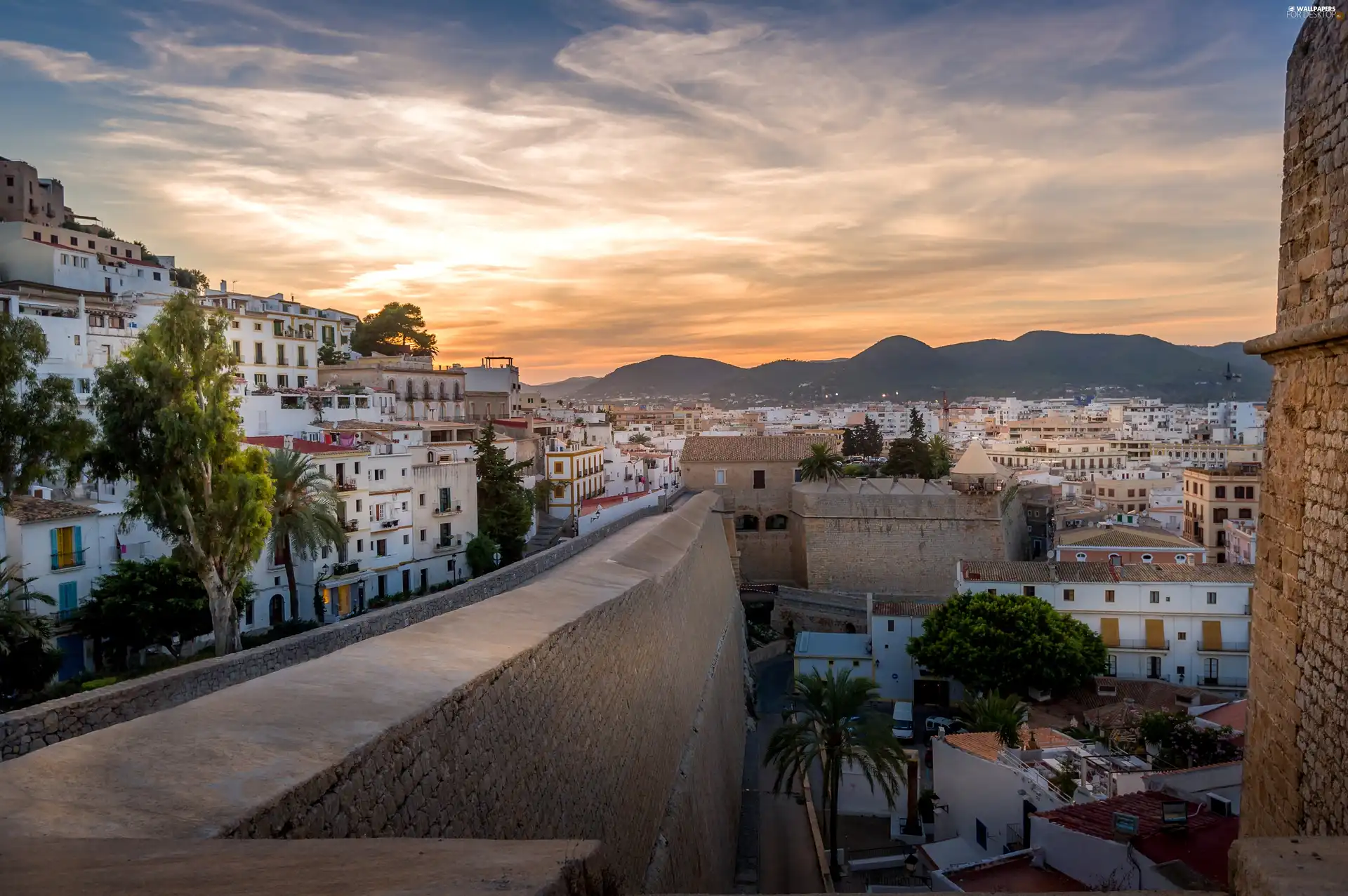 Ibiza, Town, house, Spain