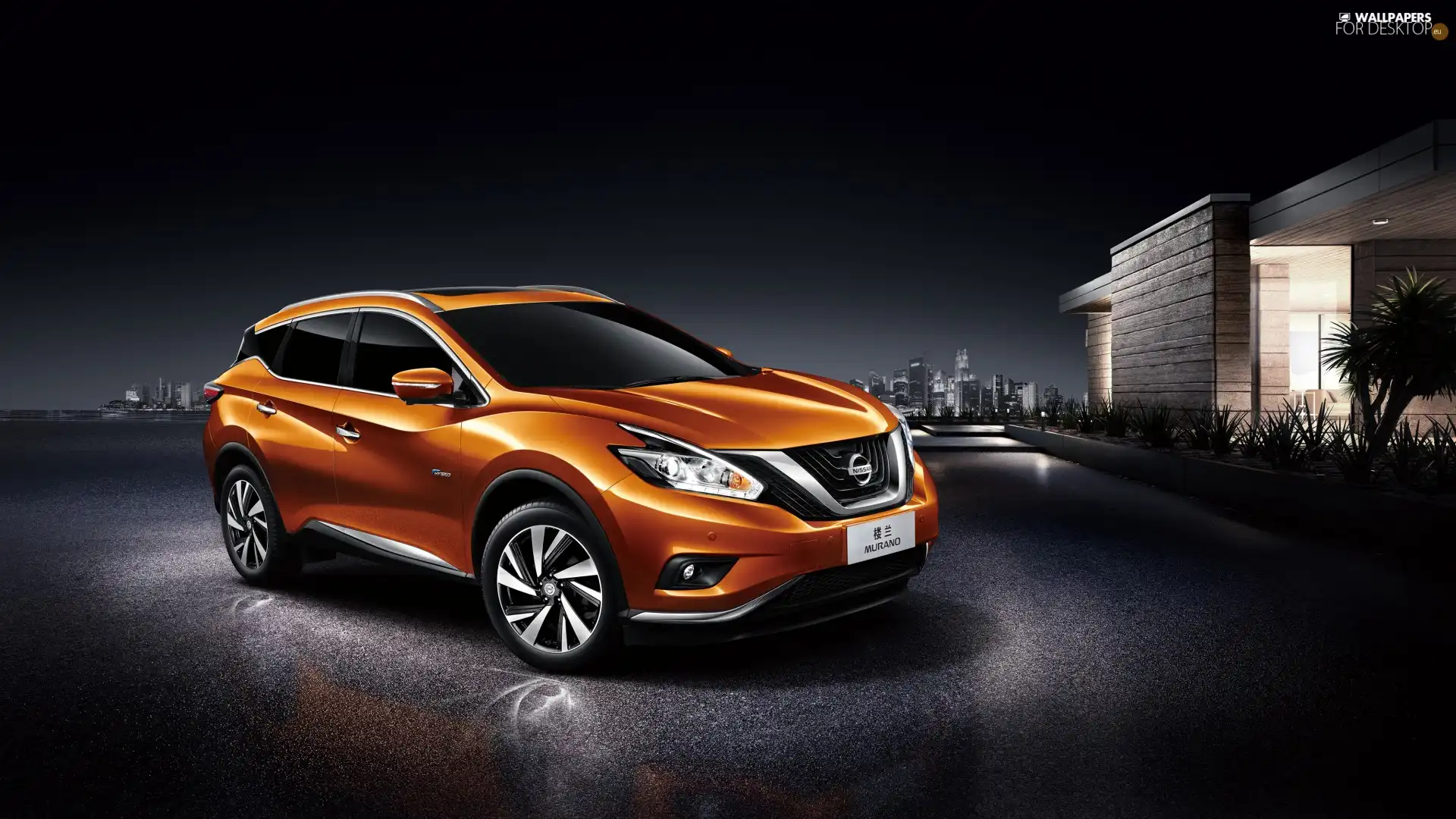 Nissan Murano, Street, Houses, Crossover