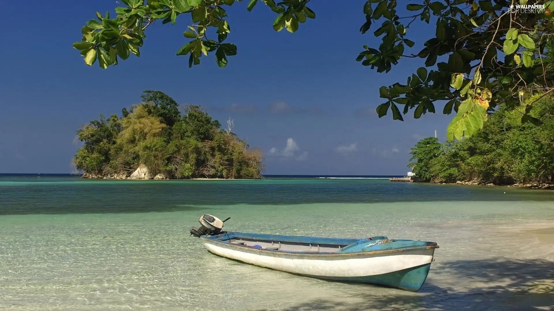 bath-tub, sea, Island