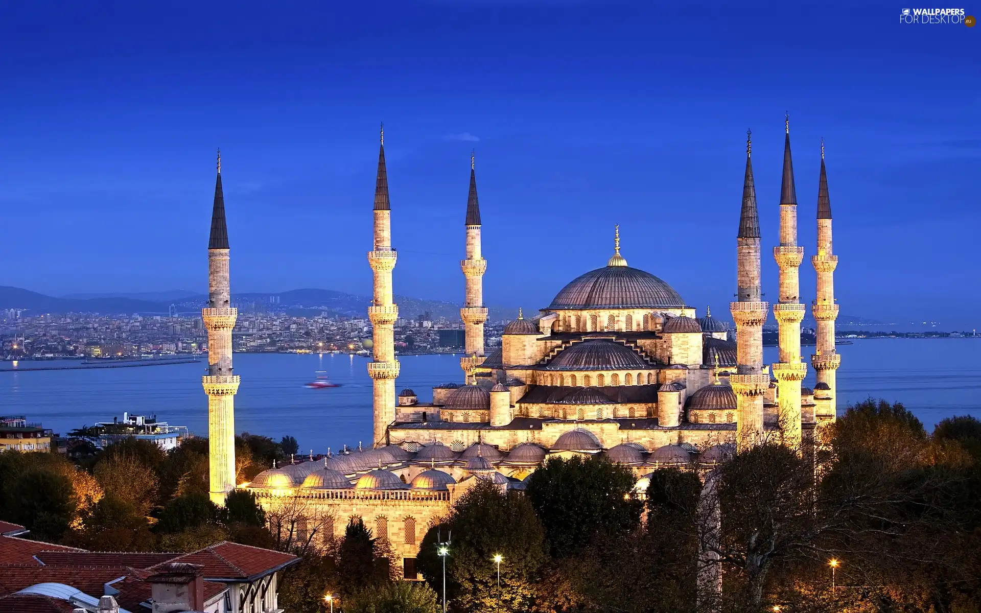Sultan Ahmed Mosque, Istanbul, Turkey, The Blue Mosque
