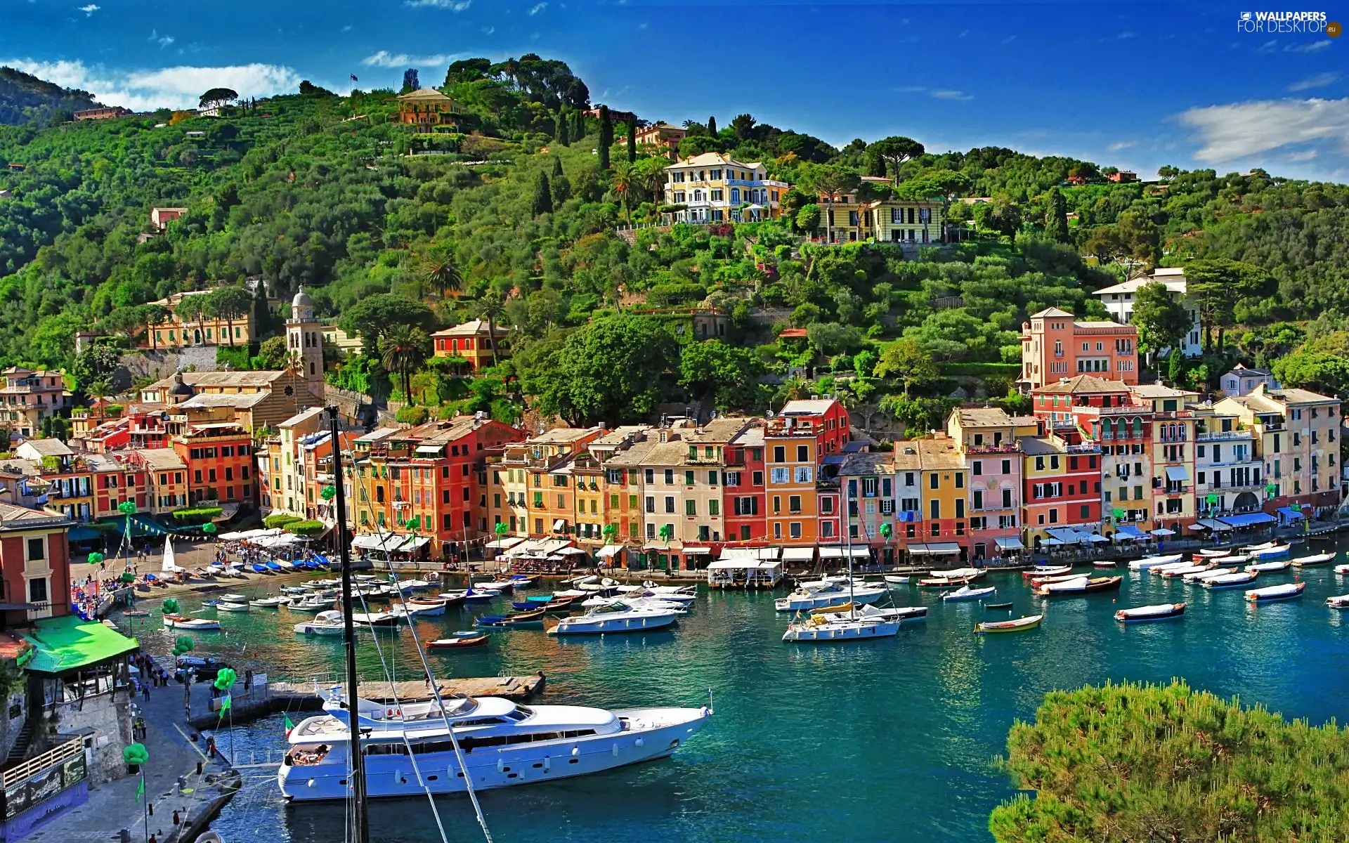 The Hills, Portofino, Italy, Houses