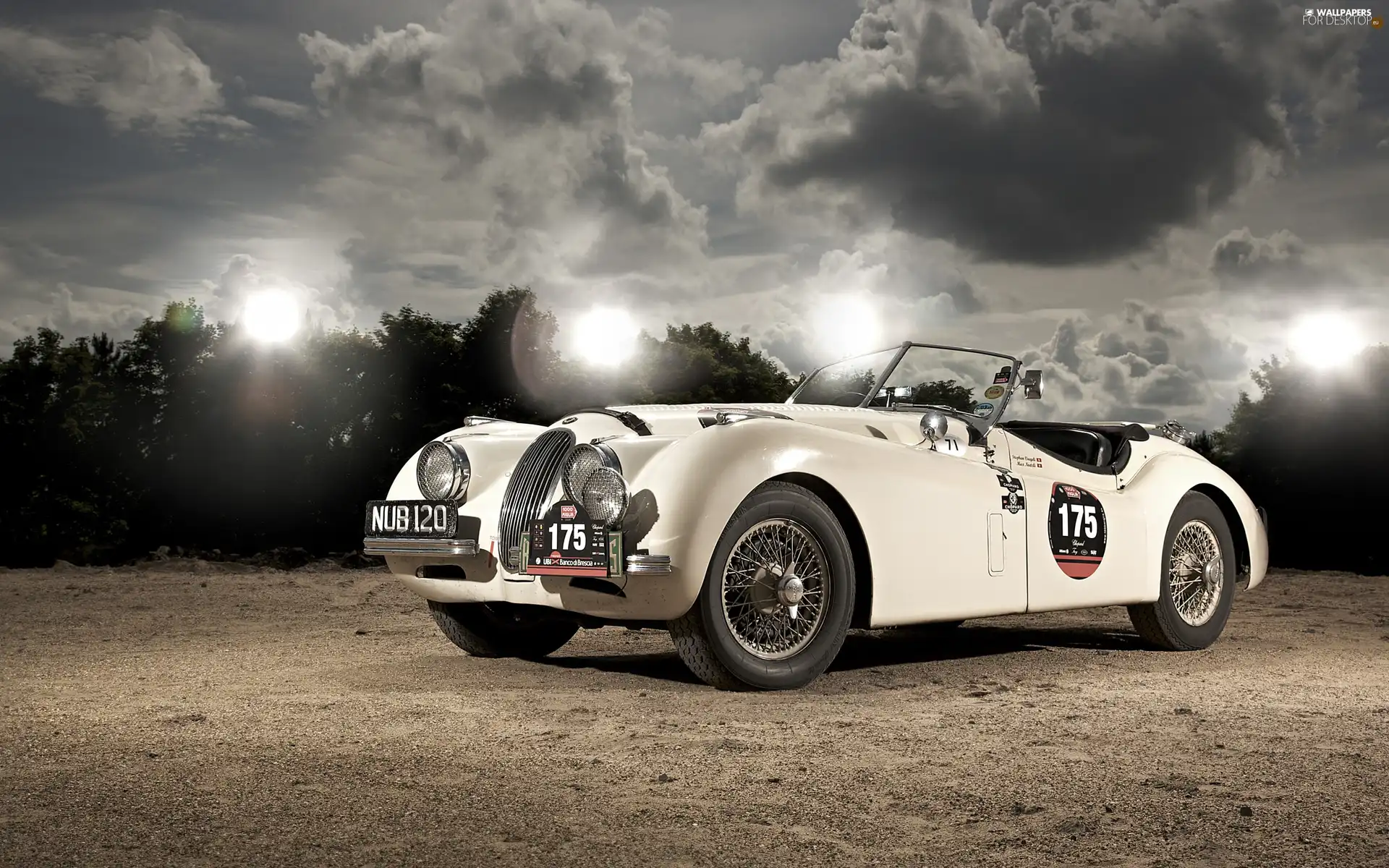 antique, Jaguar XK 120
