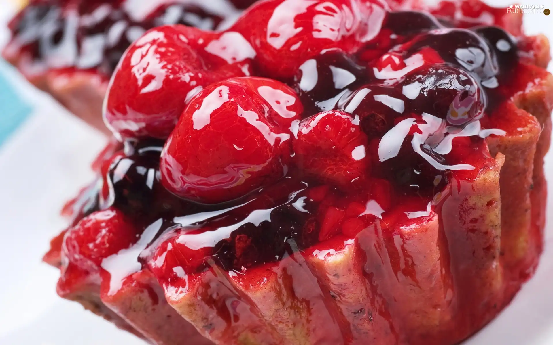 jelly, Muffins, Fruits