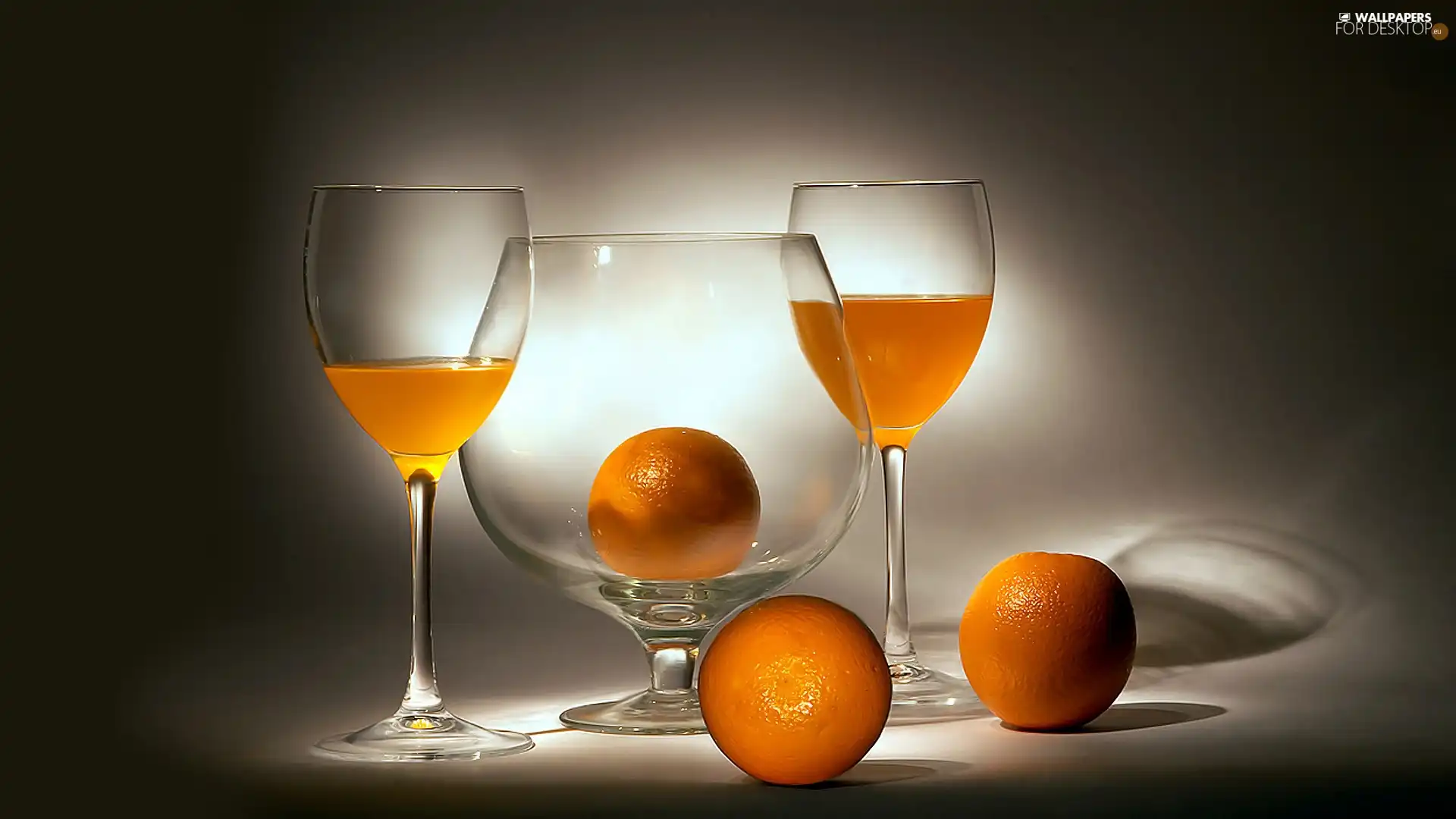 juice, orange, Lights