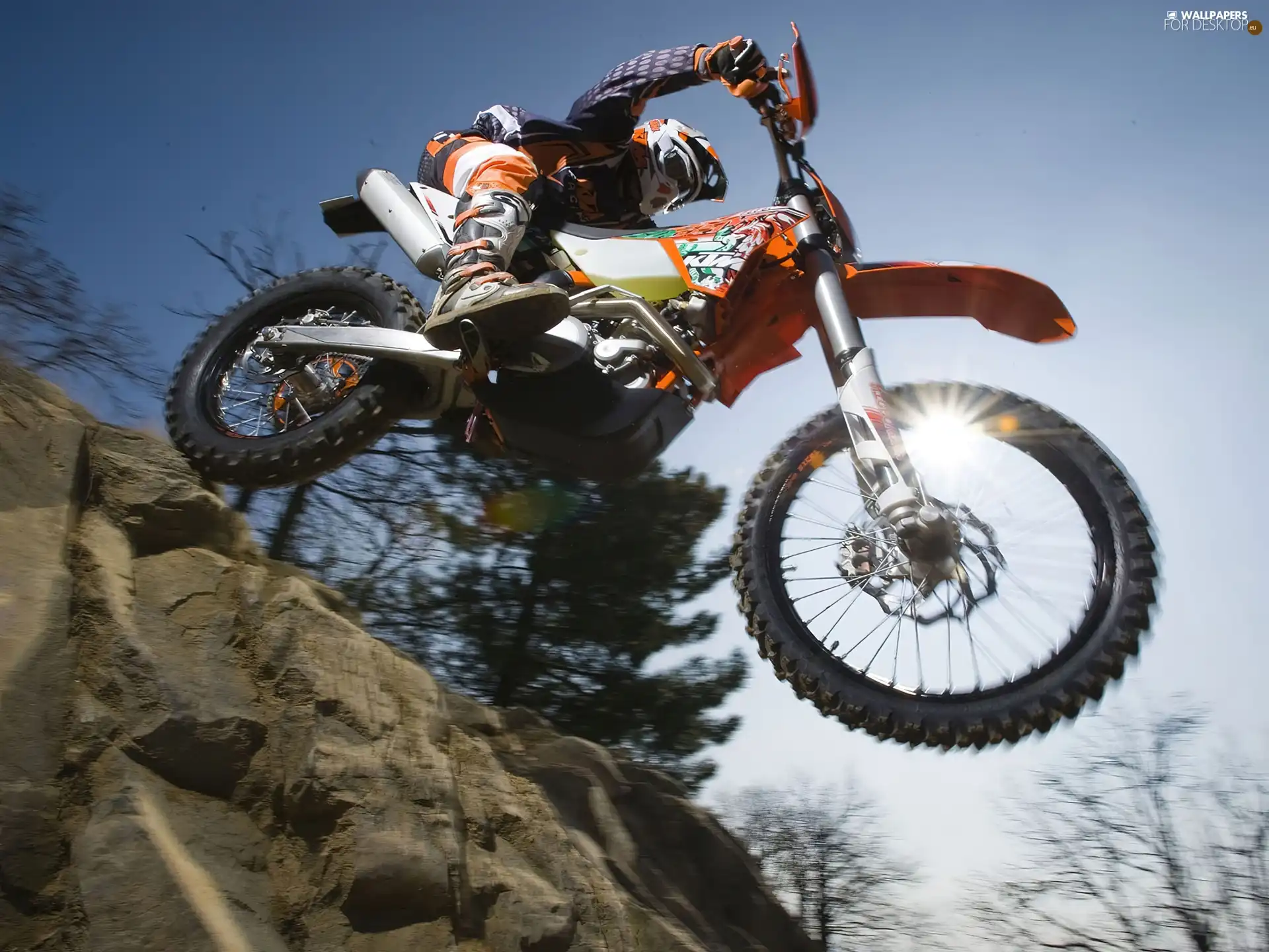 KTM 530 EXC-F, jump