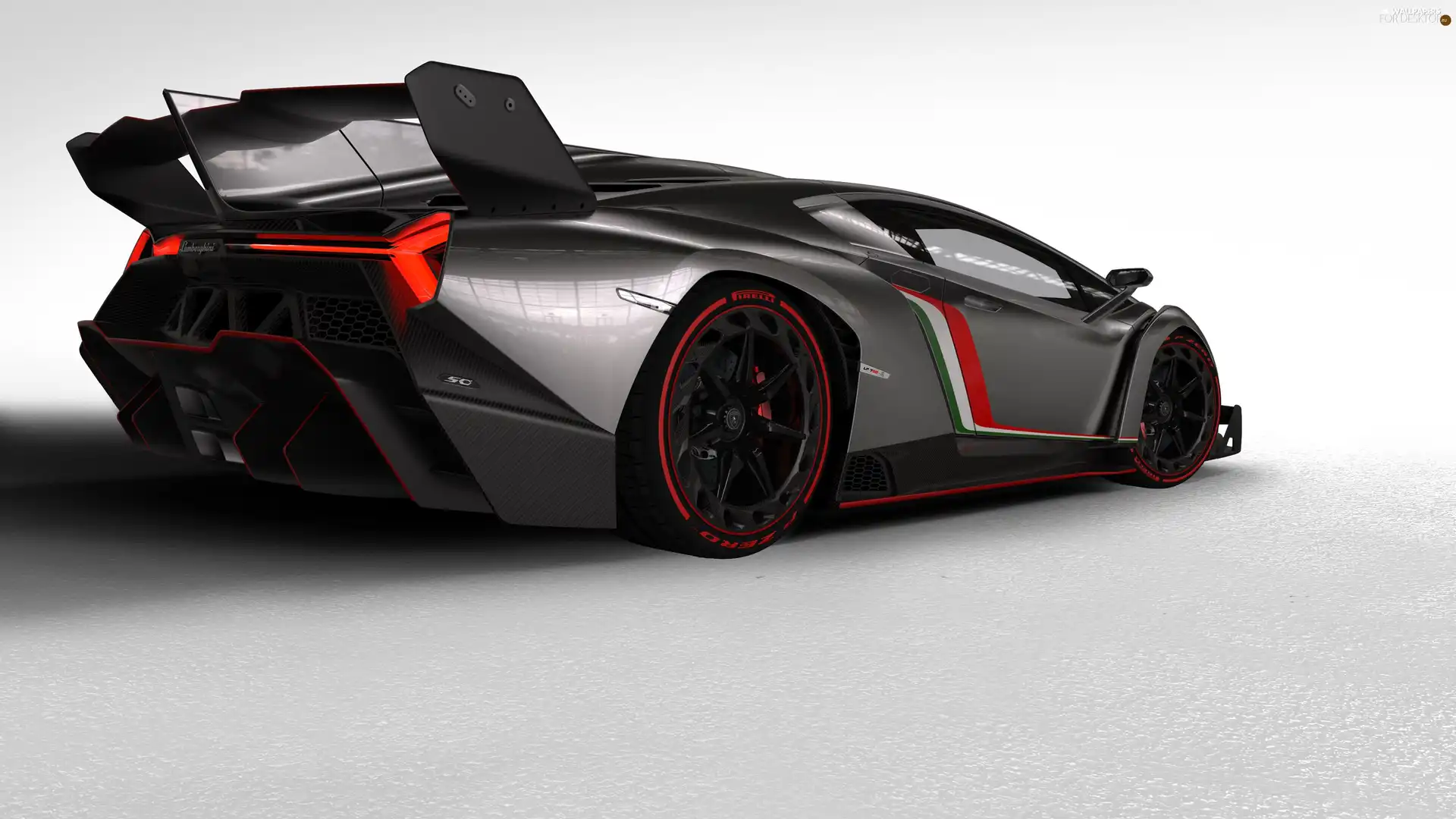 Lamborghini Veneno, Back
