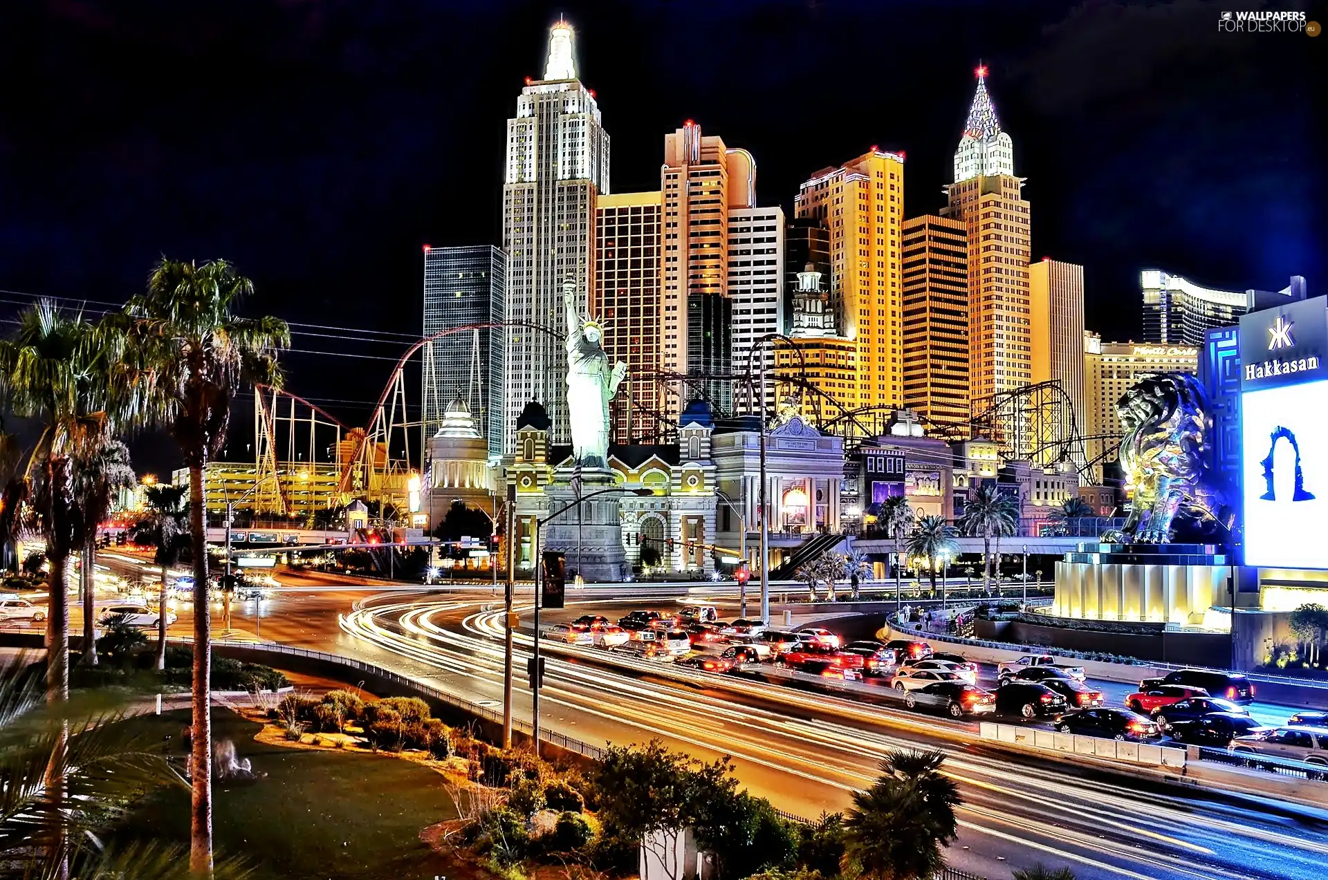 Las Vegas at night