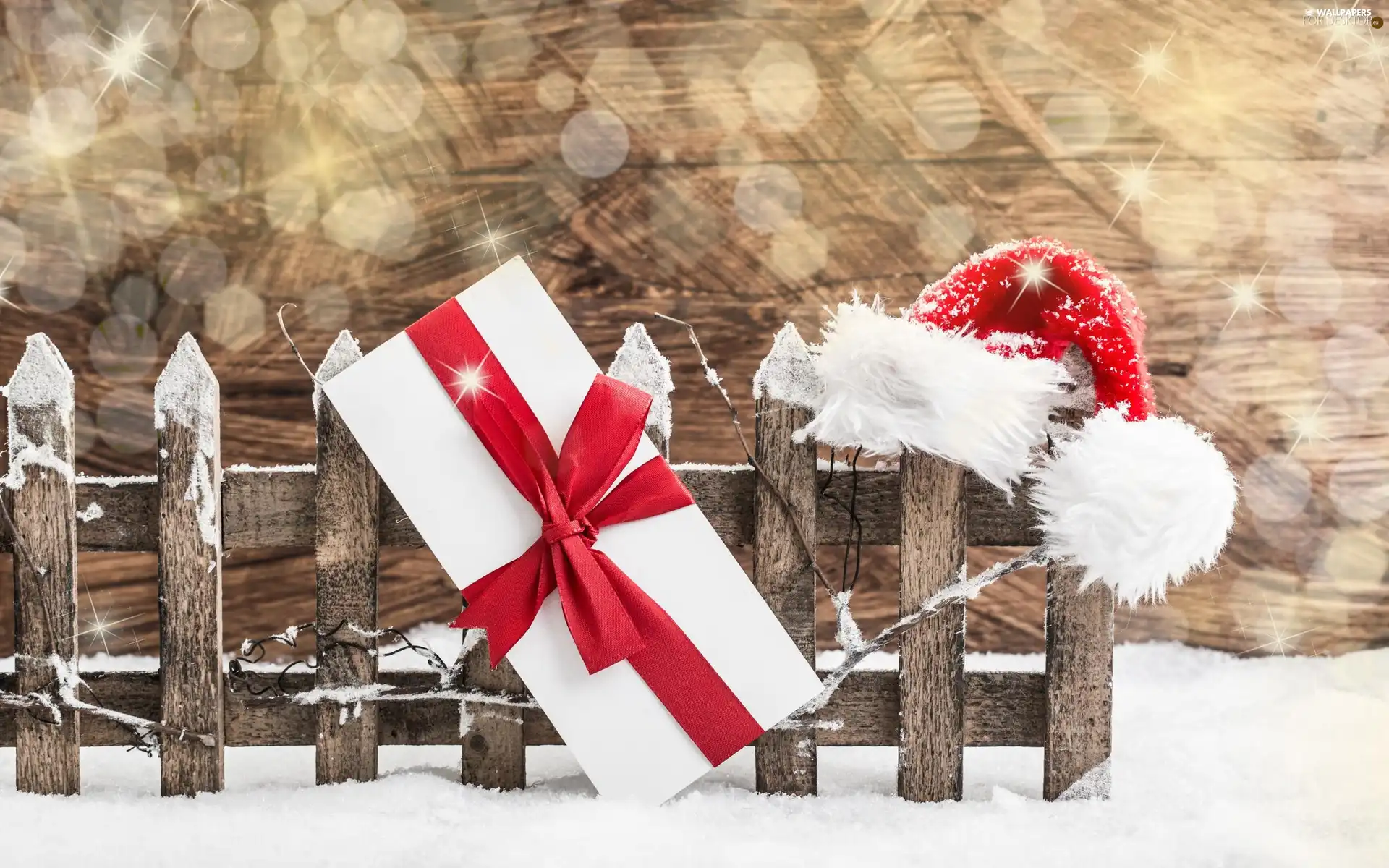 Hat, Christmas, letter, Fance, Nicholas, snow