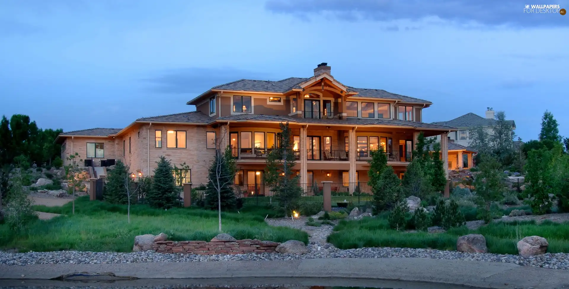 light, villa, Colorado