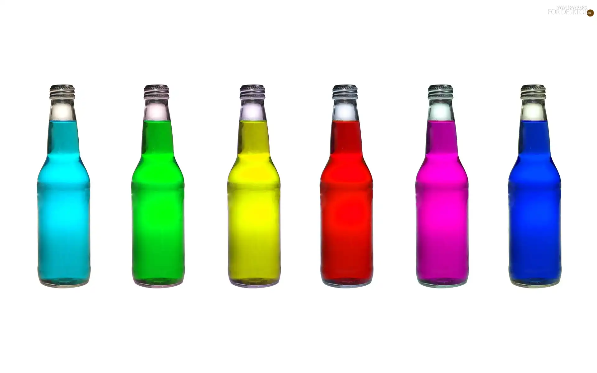 Liquids, Bottles, color