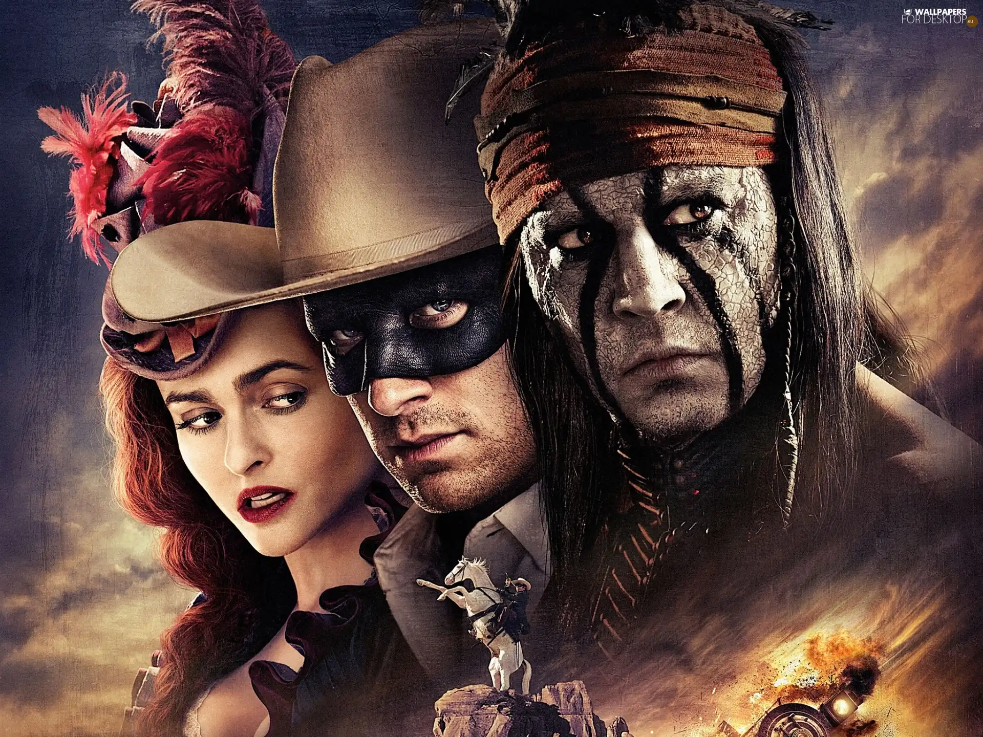movie, Johnny Depp, The lone ranger, Actors