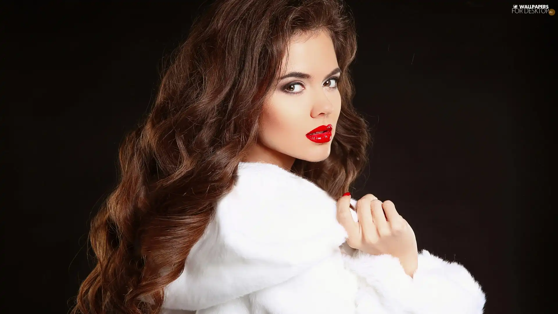 Hair, make-up, light brown, Longs, Women