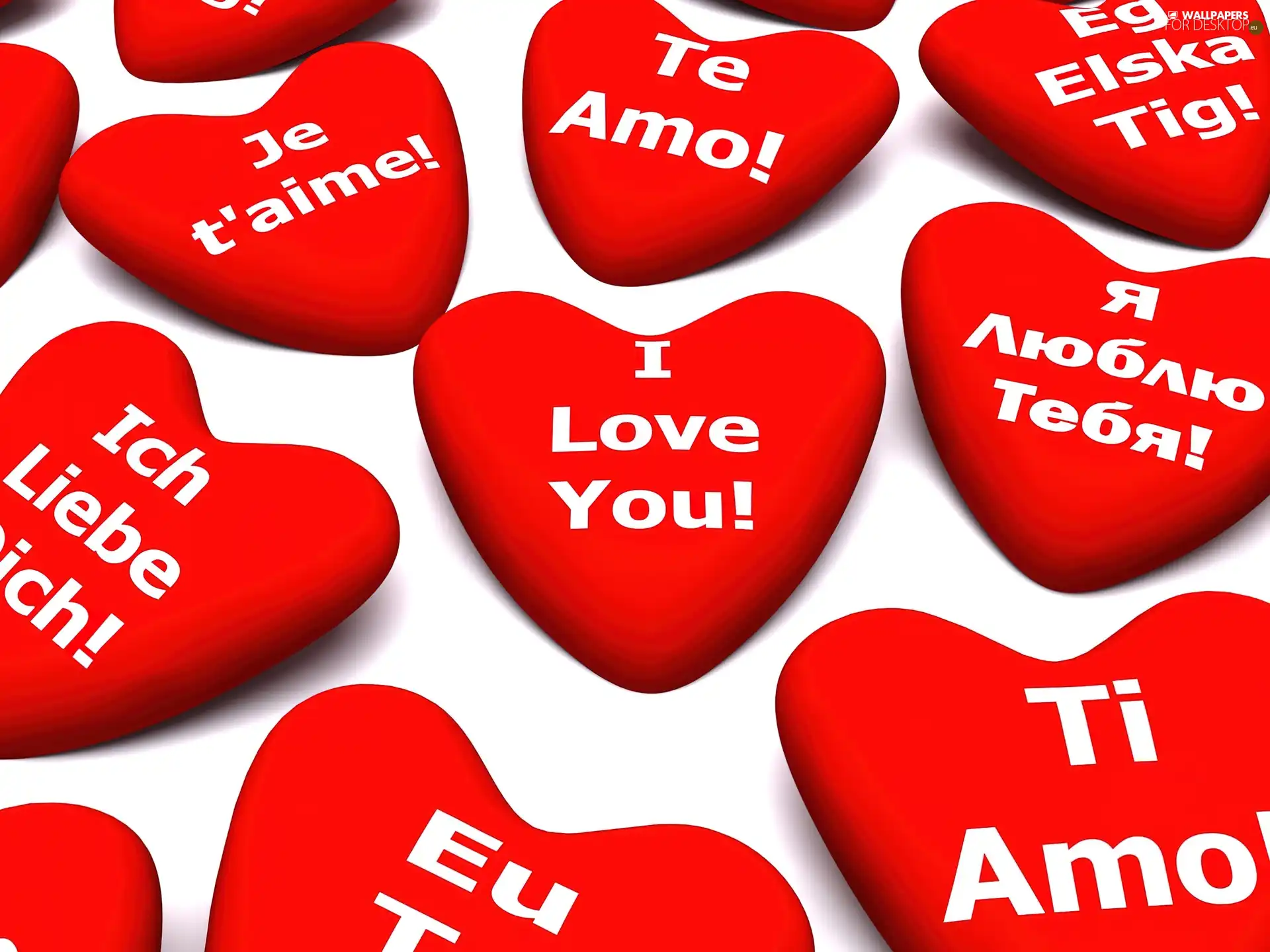 Red, subtitles, Love things, hearts