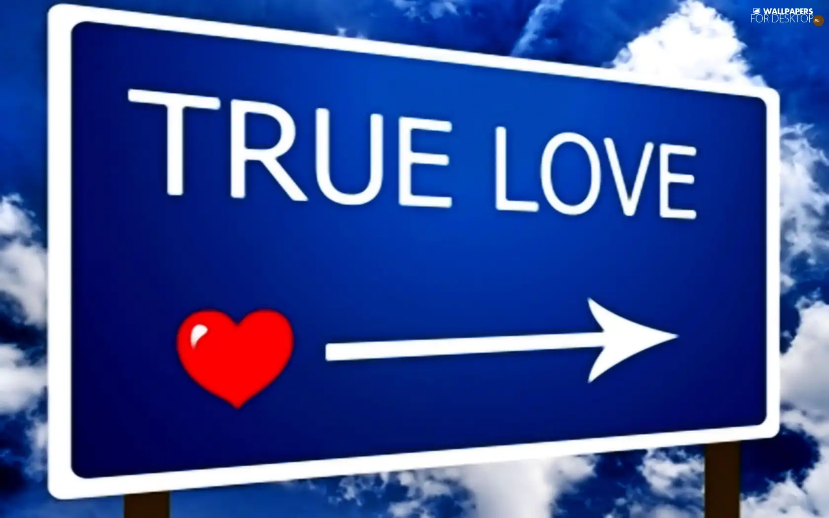 sign-post, The real, love