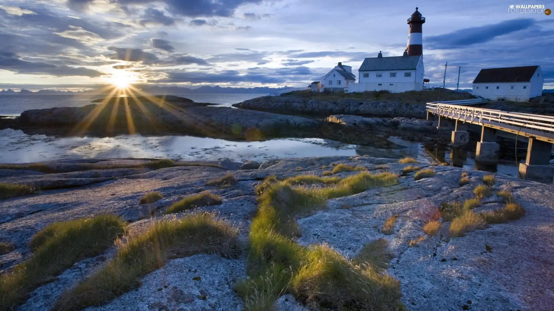 rays of the Sun, Lighthouse, maritime