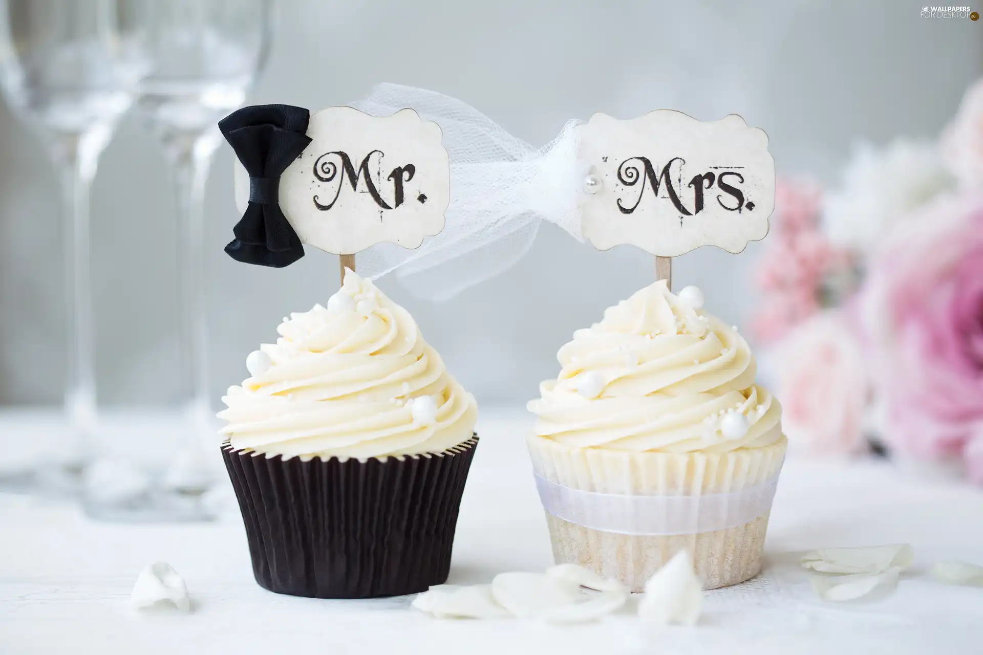 Muffins, cream, Sticky, marriage