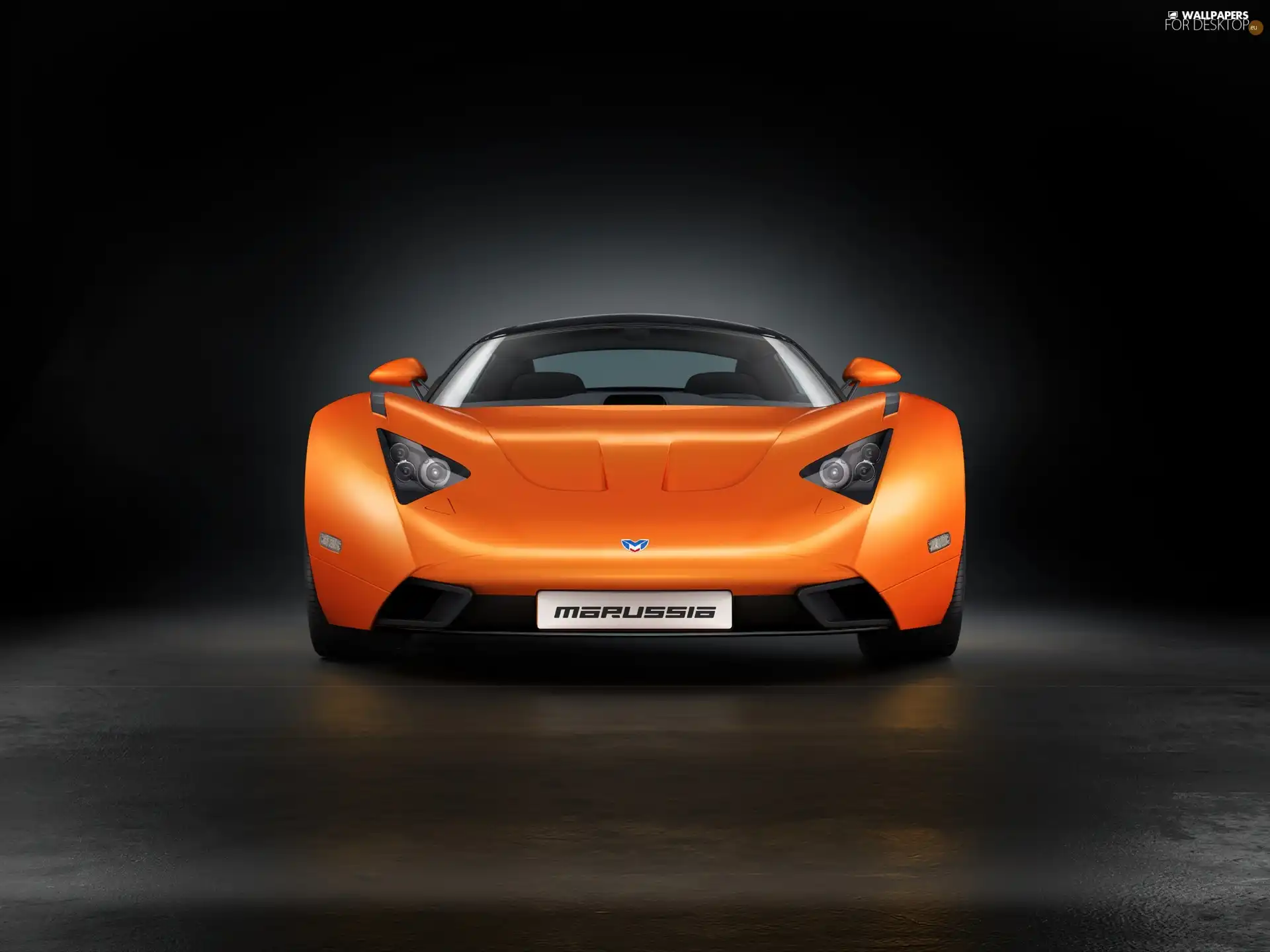Mask, Orange, Marussia B1