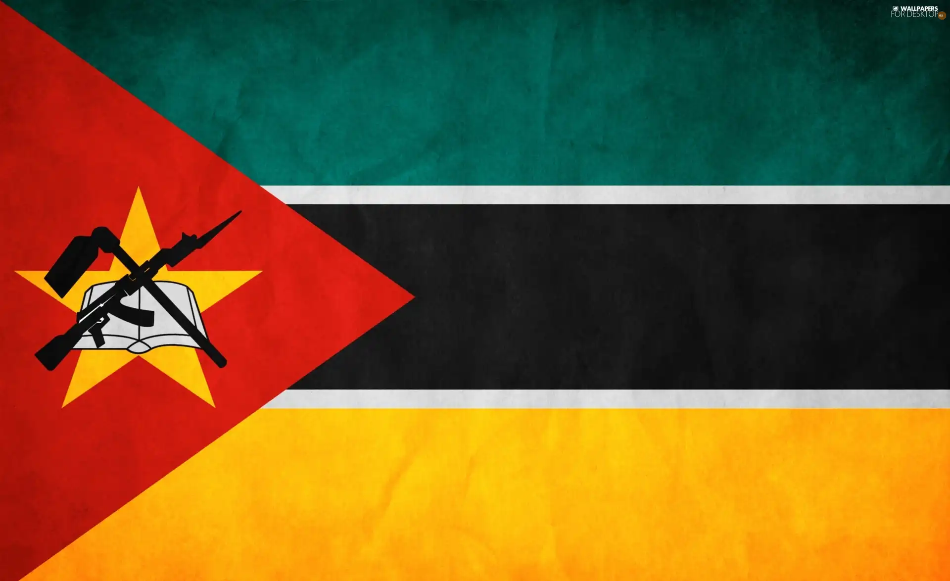 The Republic of Mozambique, flag, Member