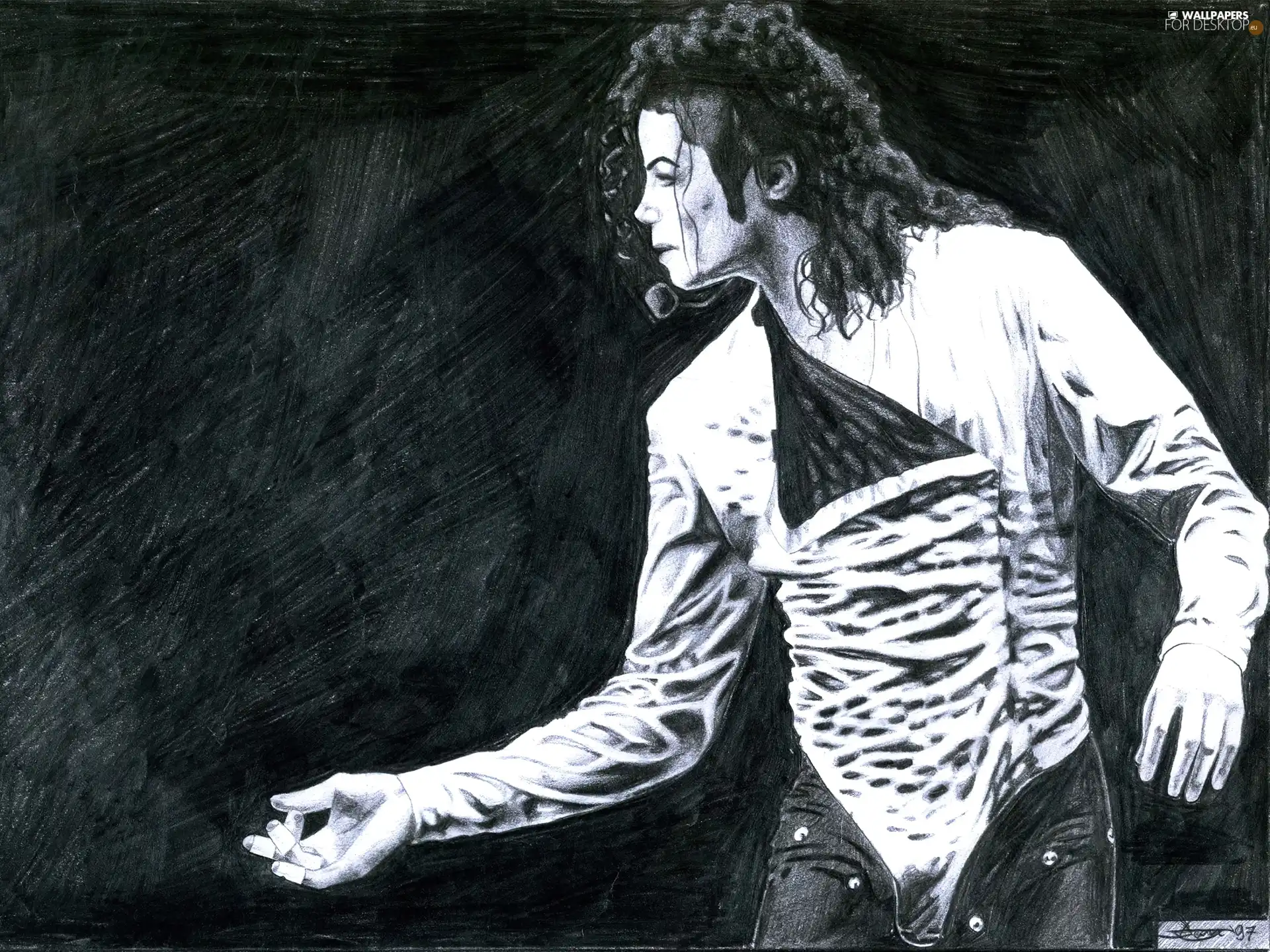 Michael Jackson, Draft