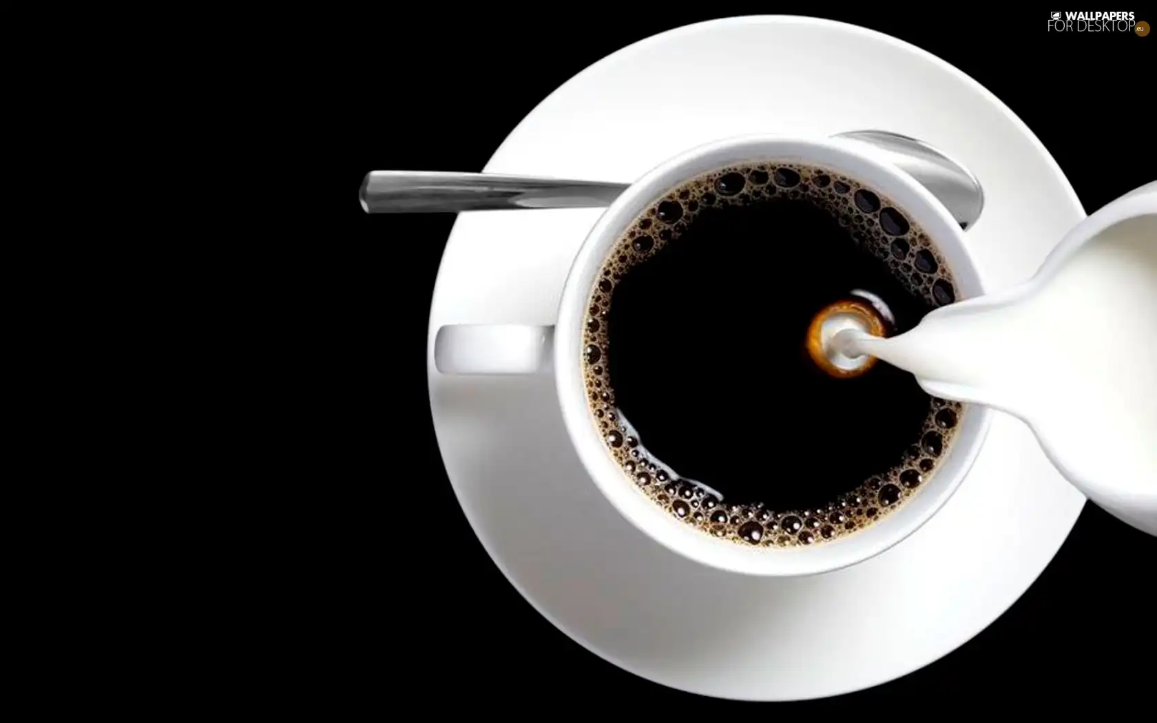 milk, cup, coffee