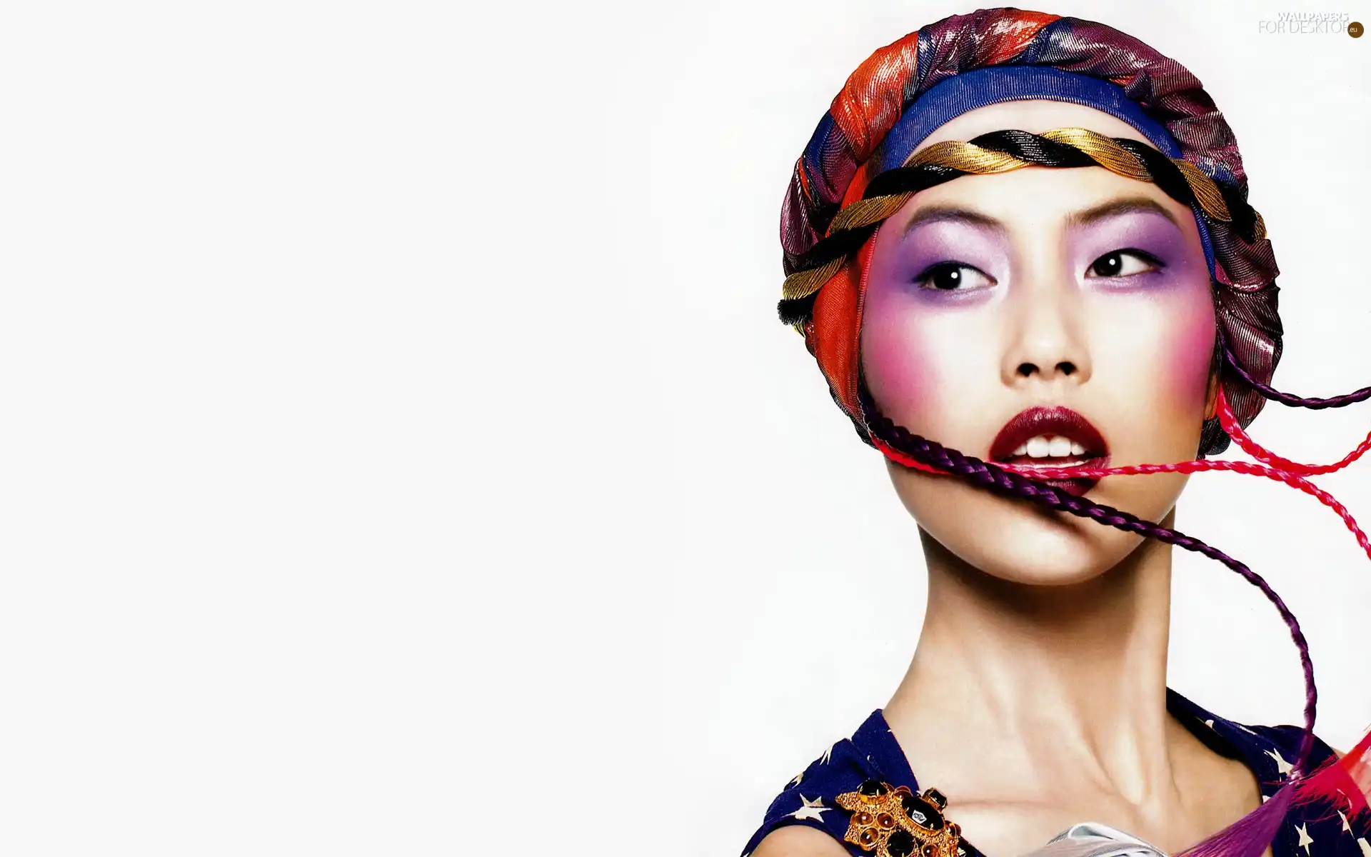 make-up, Liu Wen, model