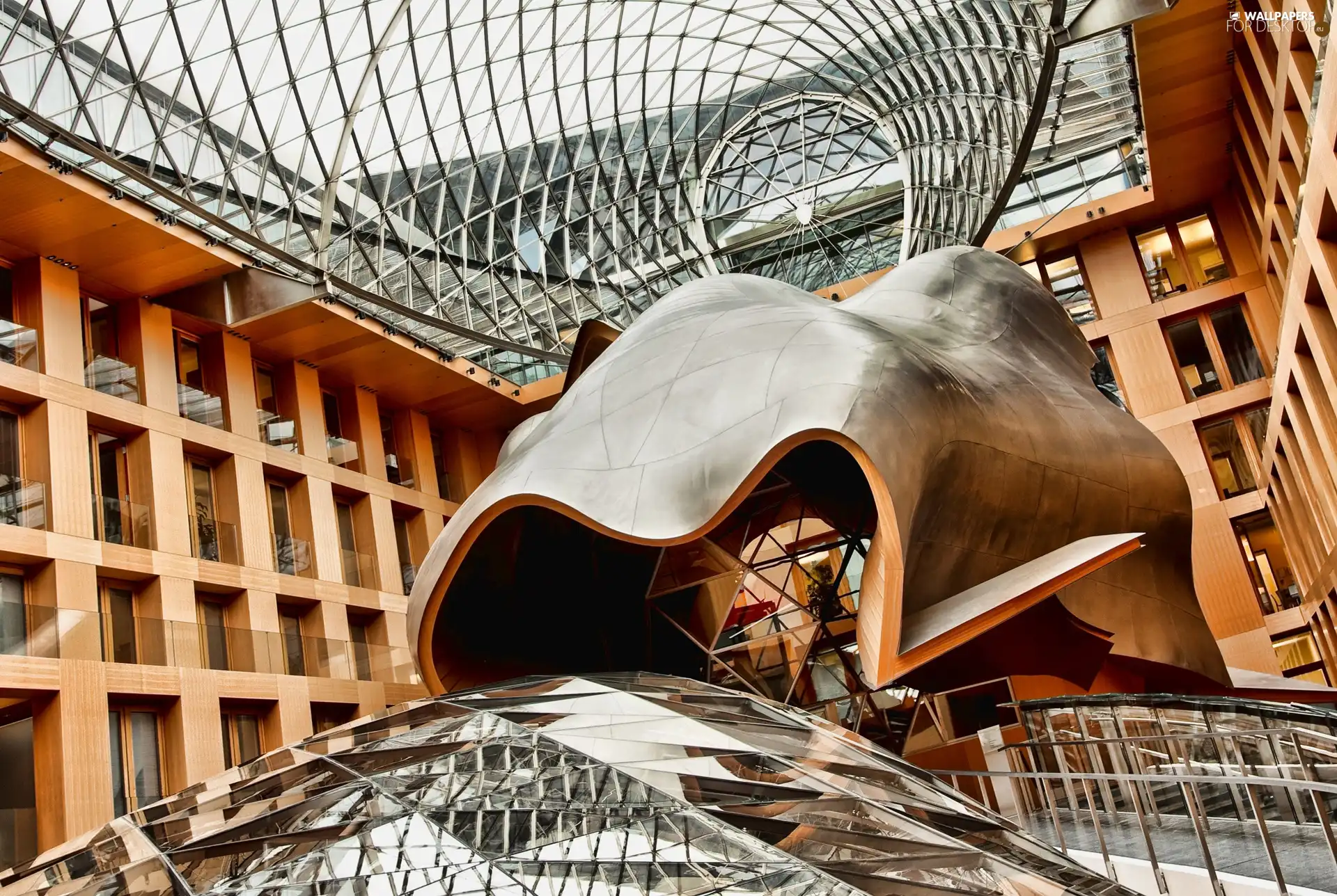 buildings, construction, Monument, Metal