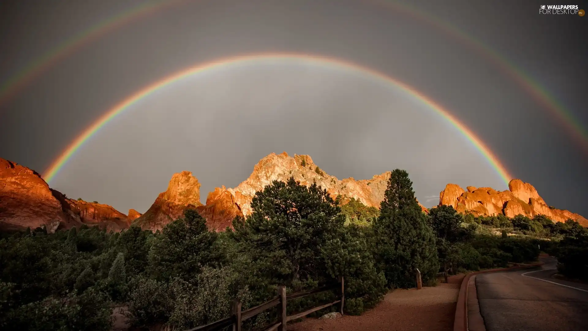 Great Rainbows, Way, mountains