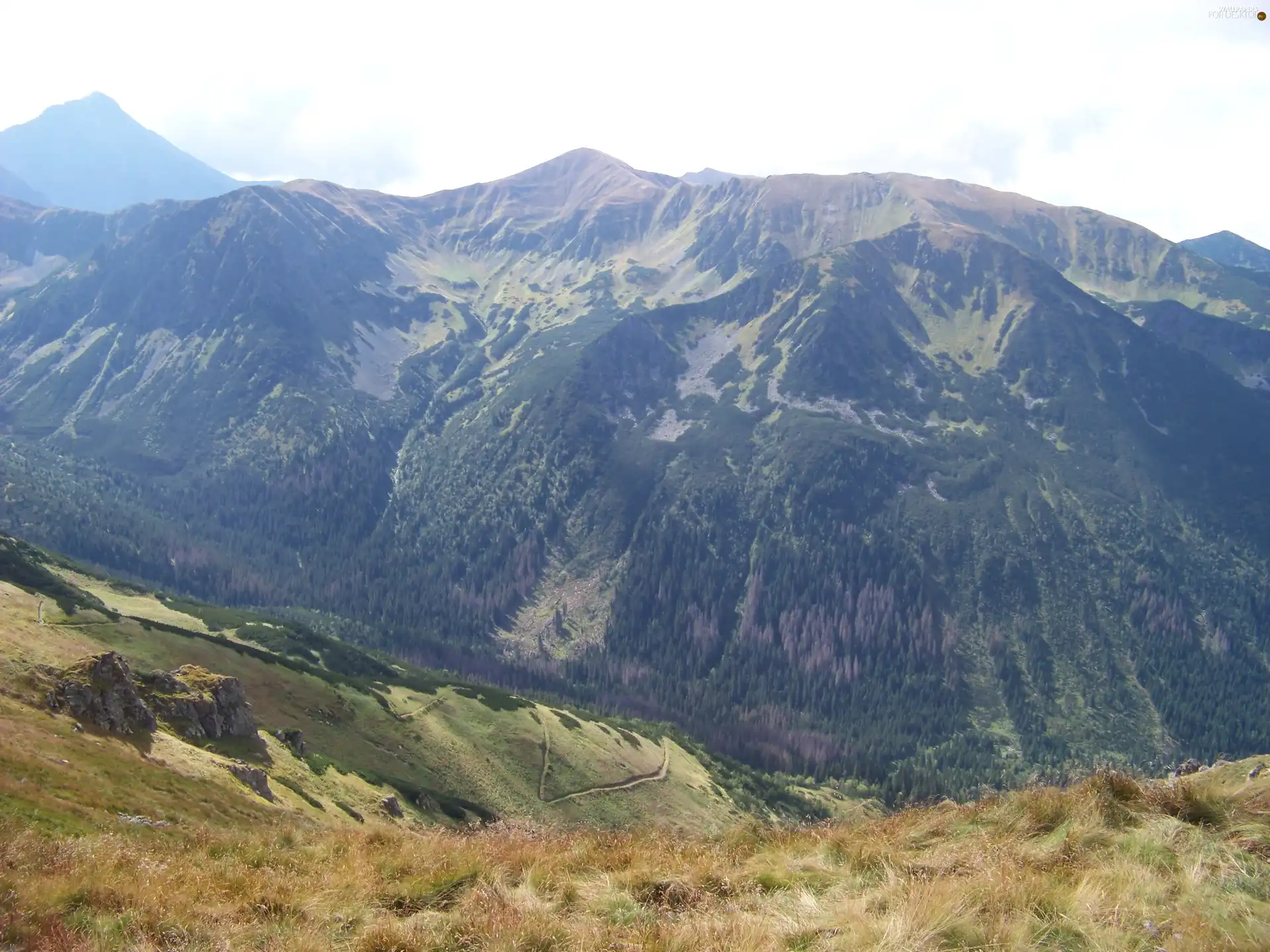 Mountains, Steep, slopes