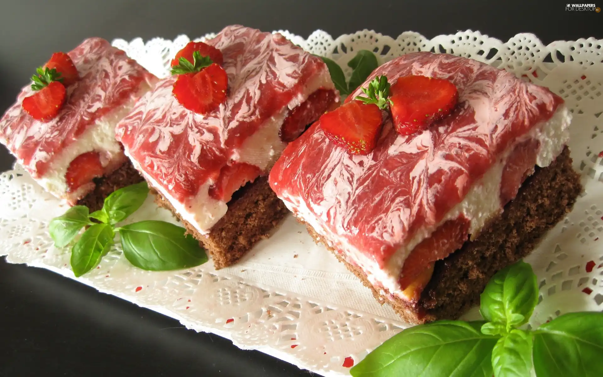 cake, napkin