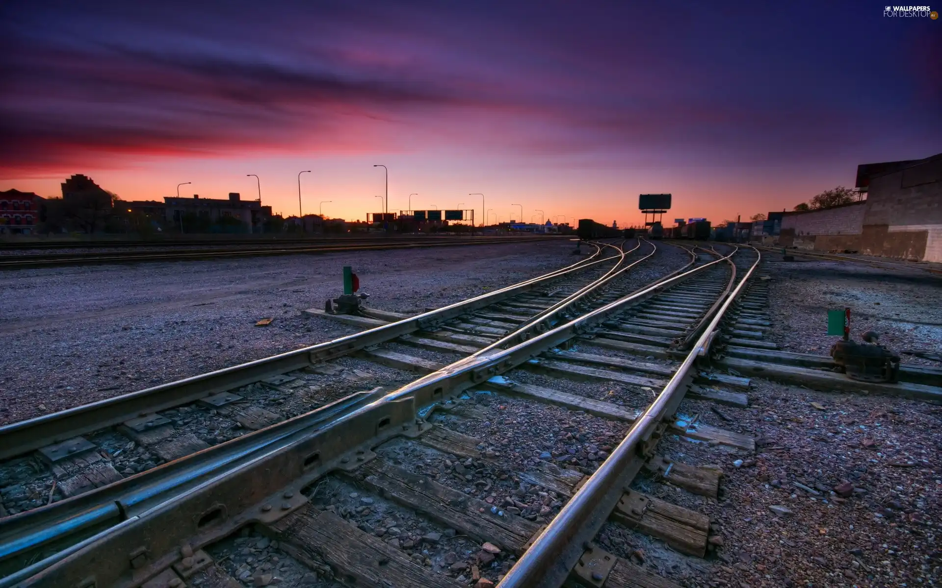 ##, switch, Night, railway