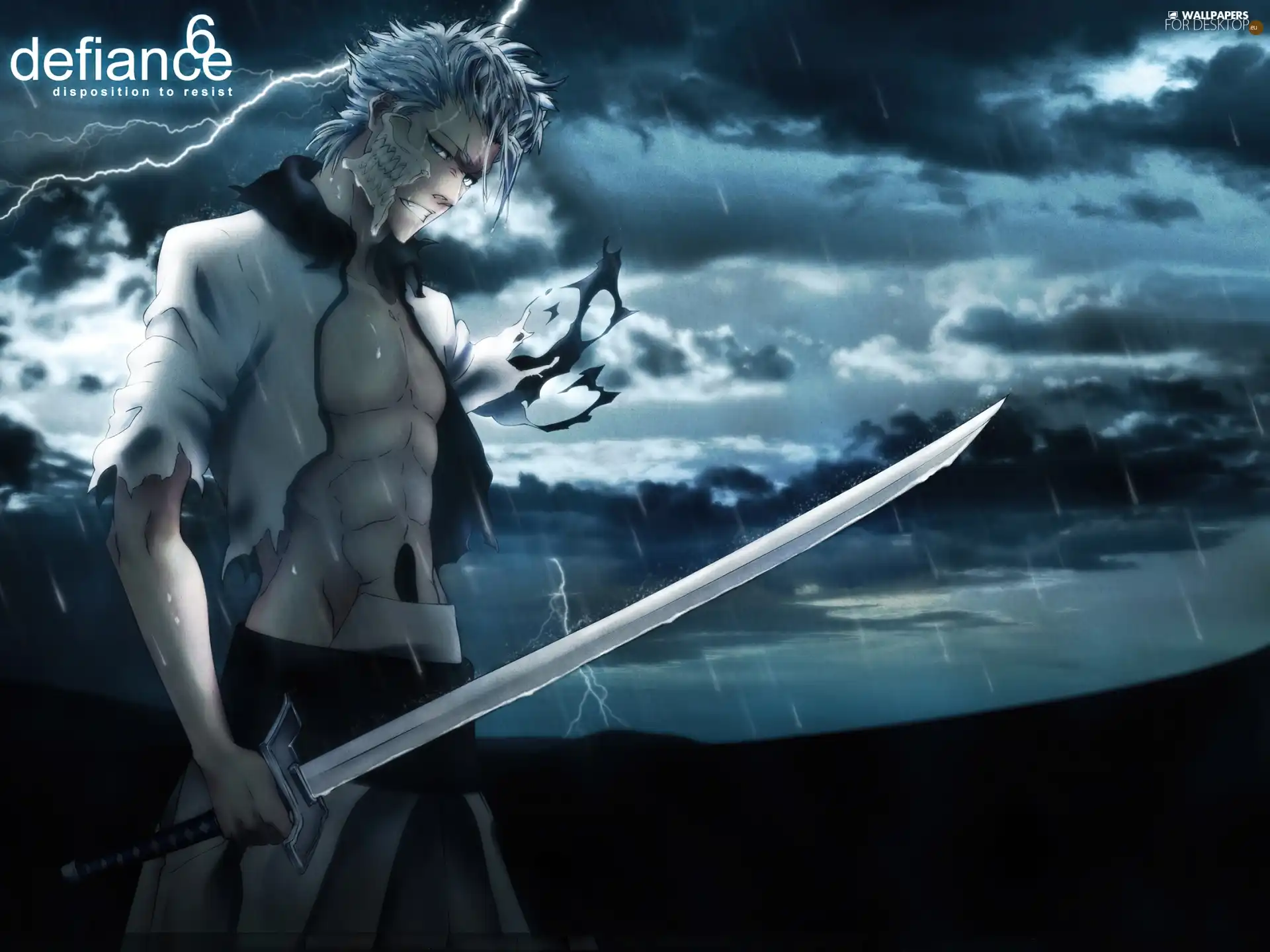 Night, Grimmjow, sword